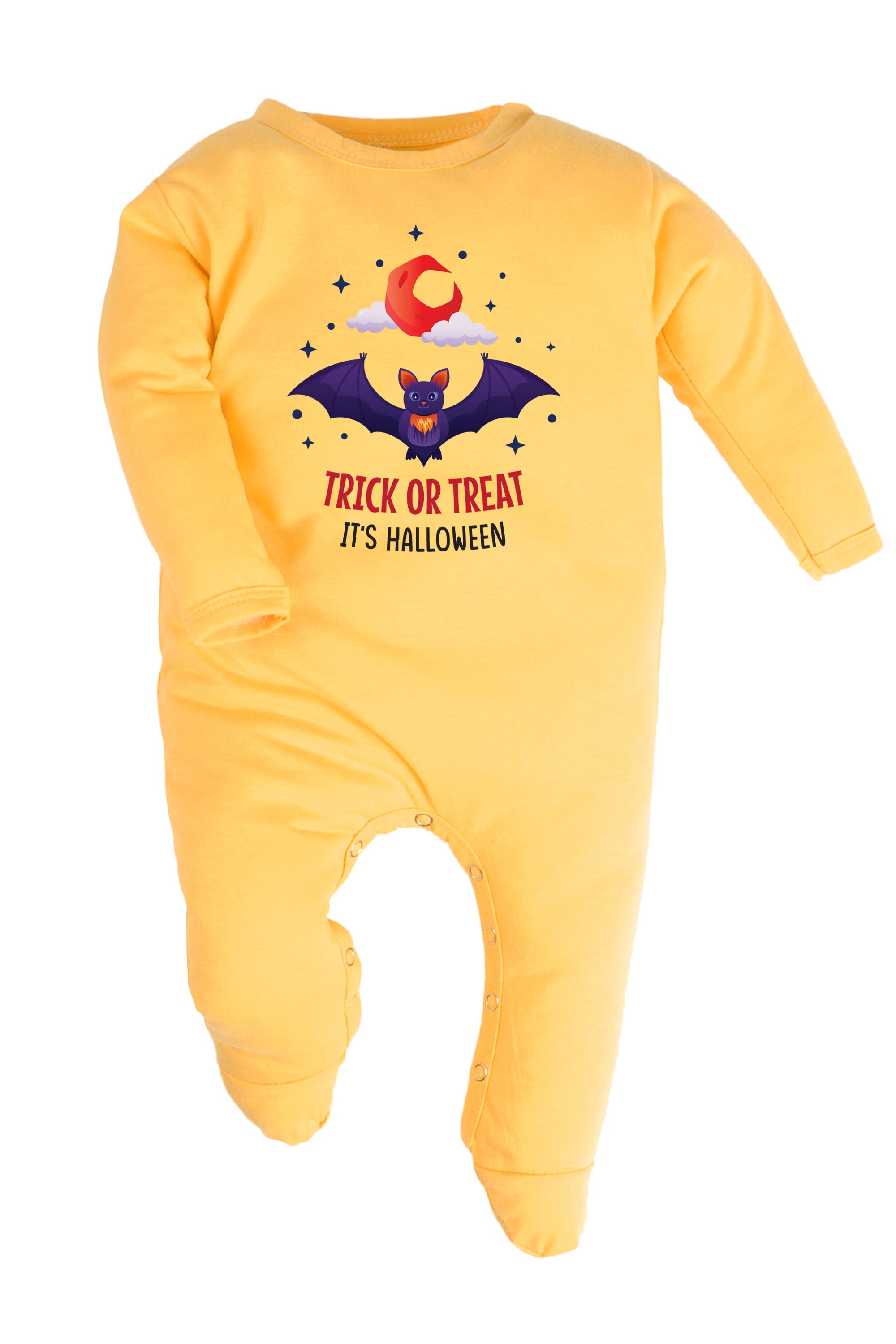 Trick Or Treat It's Halloween Baby Romper | Onesies