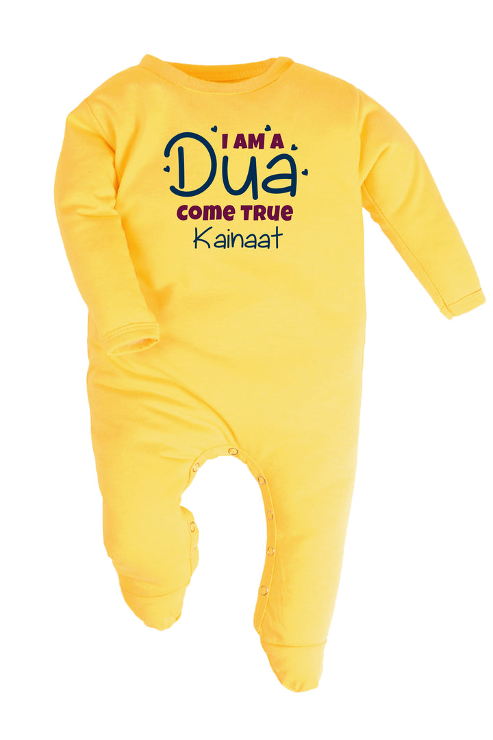 I Am A Dua Come True Baby Romper | Onesies w/ Custom Name