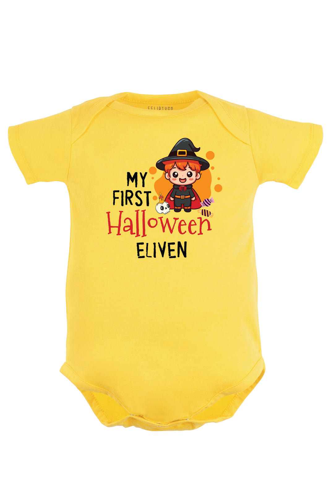 My First Halloween Baby Romper | Onesies w/ Custom Name