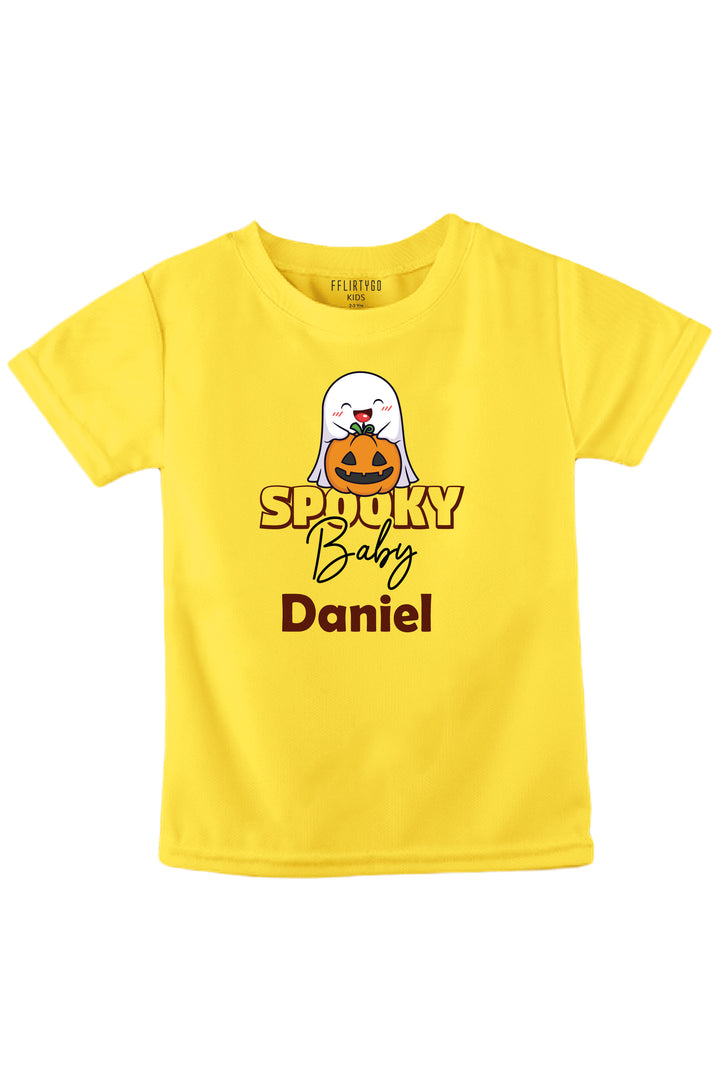 Spooky Baby Kids T Shirt w/ Custom Name