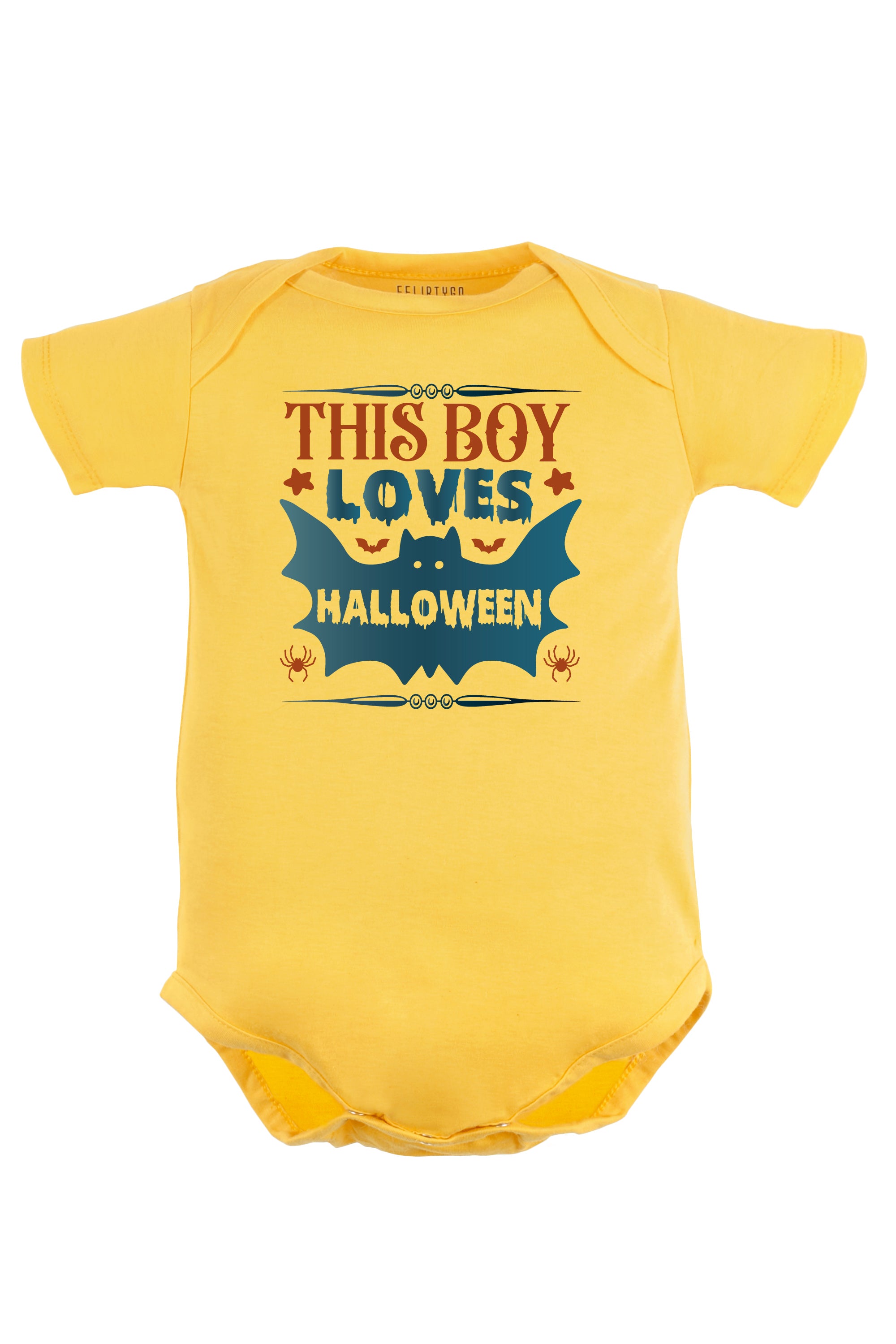 This Boy Loves Halloween Baby Romper | Onesies