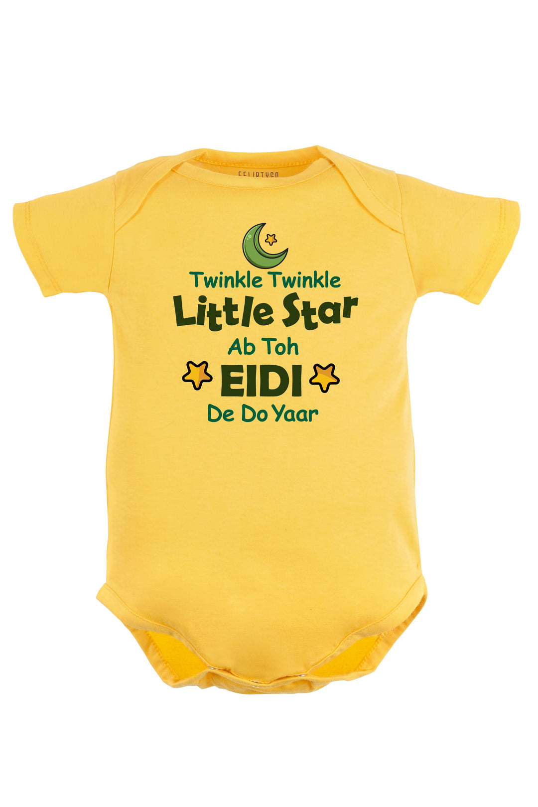 Twinkle Twinkle Little Star - Ab Toh Eidi De Do Yaar Baby Romper | Onesies