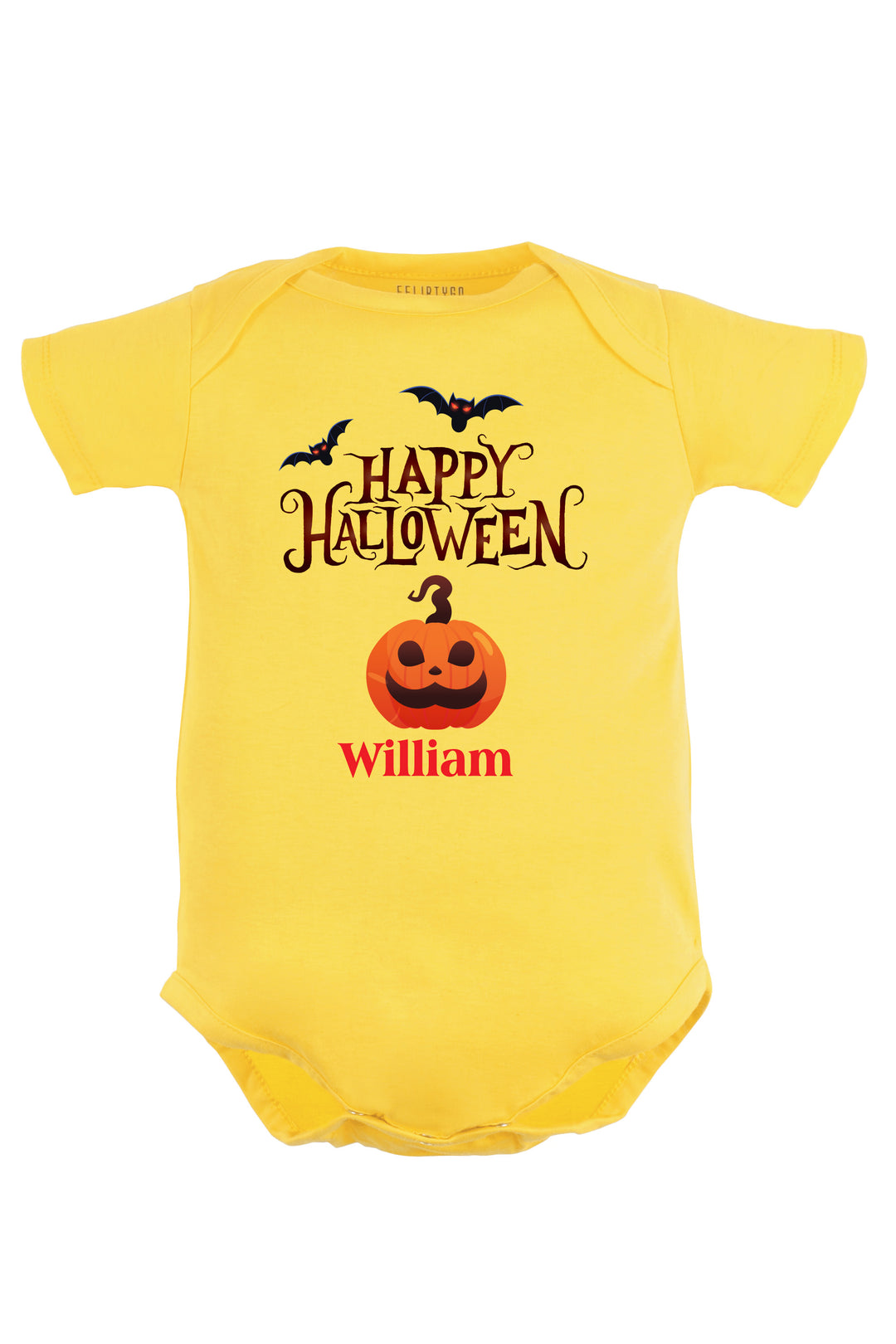 Happy Halloween Baby Romper | Onesies w/ Custom Name