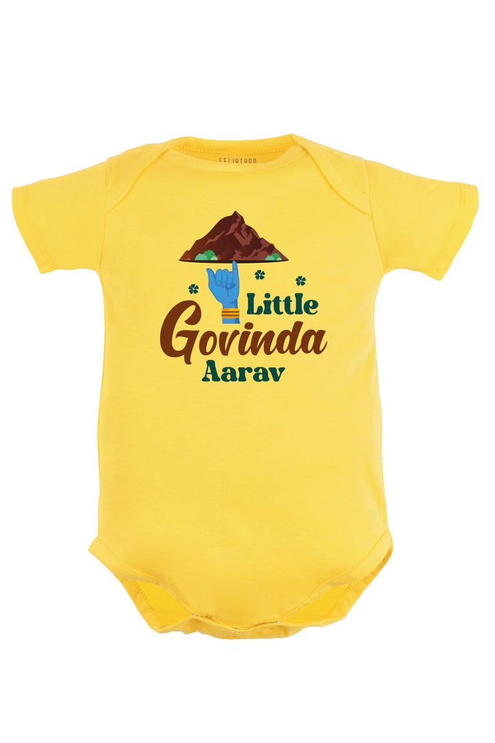 Little Govinda Baby Romper | Onesies w/ Custom Name