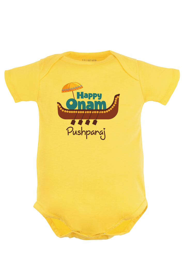 Happy Onam Baby Romper | Onesies w/ Custom Name