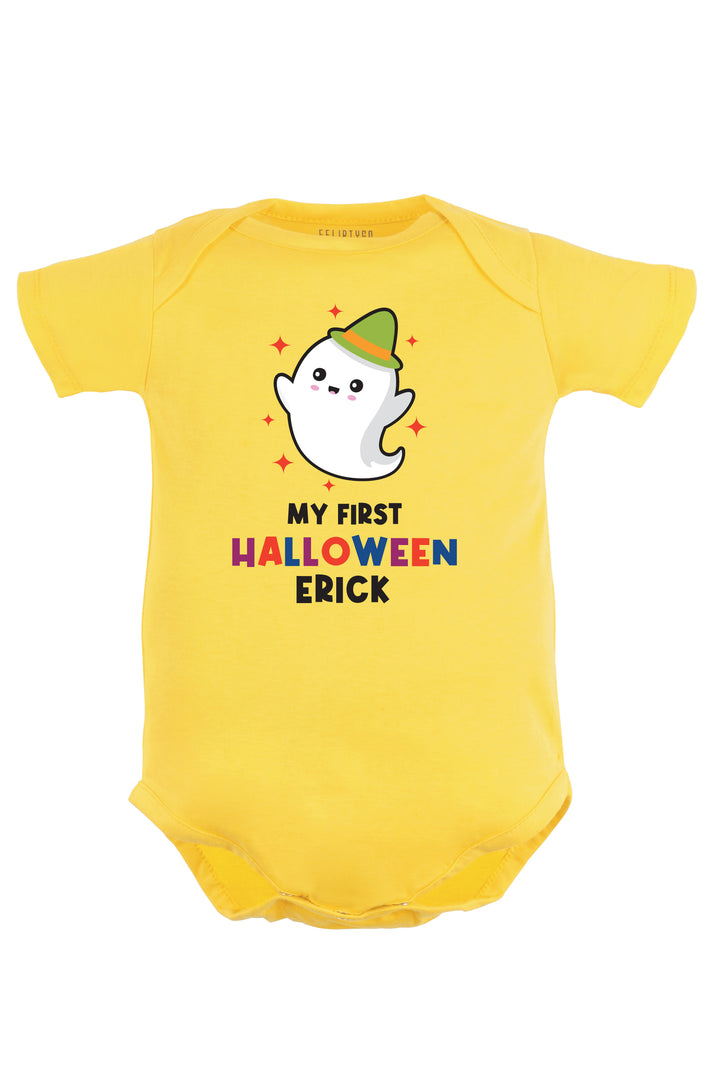 My First Halloween Baby Romper | Onesies w/ Custom Name