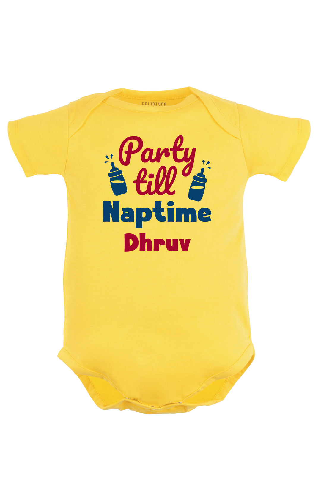 Party Till Nap Time Baby Romper | Onesies w/ Custom Name