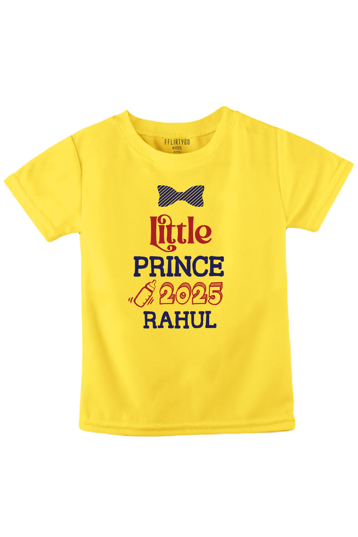 Little Prince 2025 Kids T Shirt w/ Custom Name