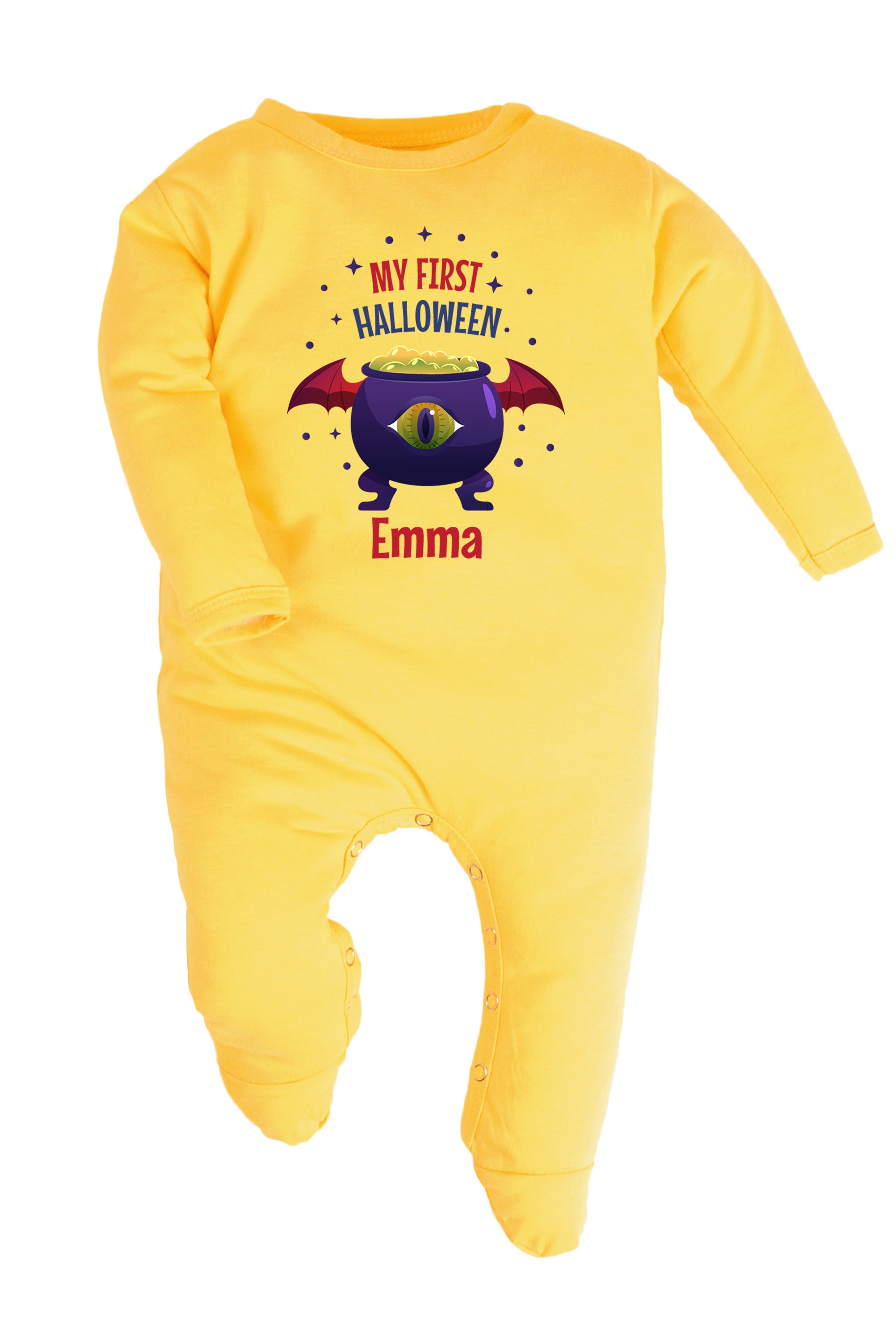 My First Halloween Baby Romper | Onesies w/ Custom Name