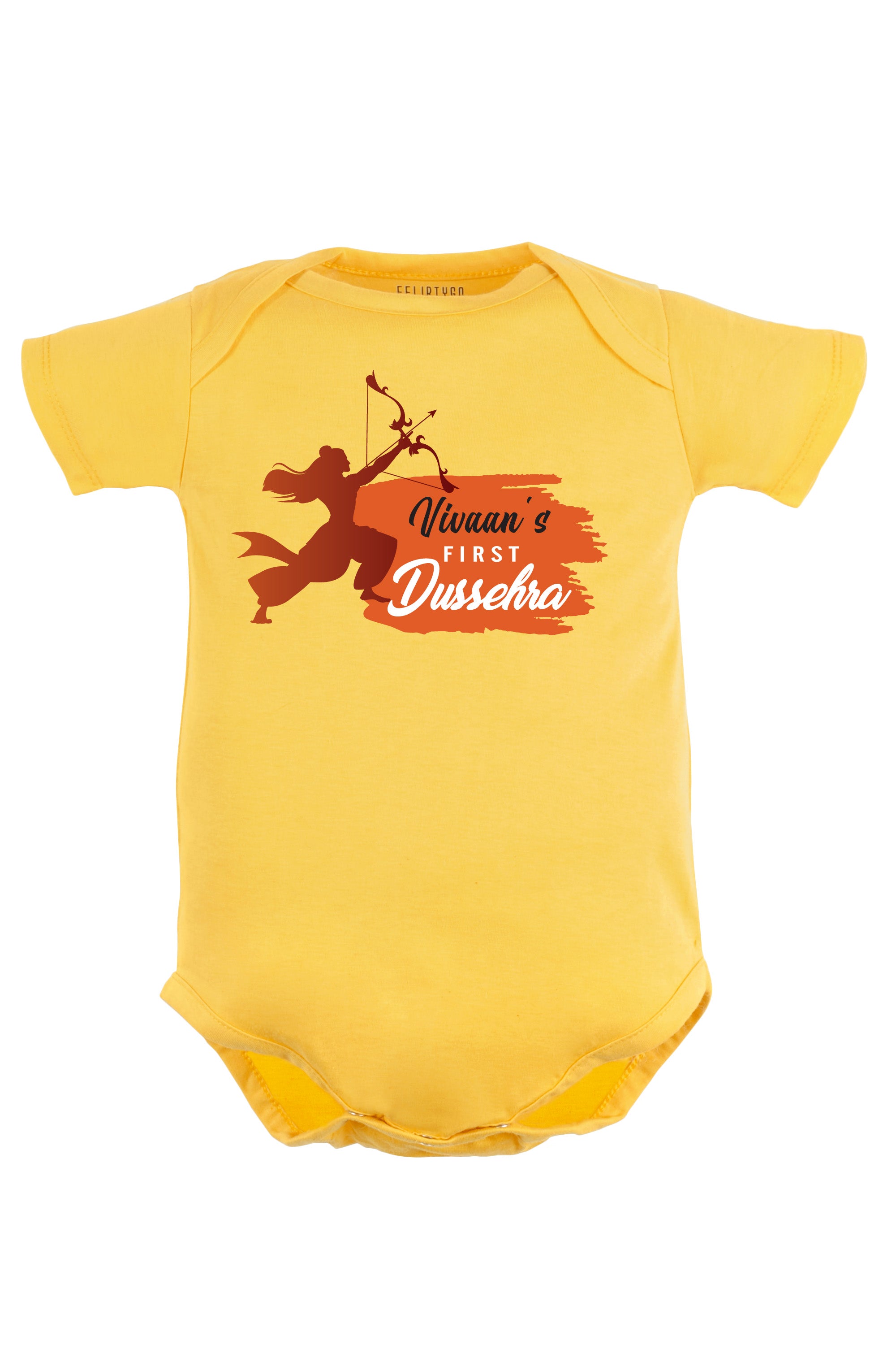 My First Dussehra Baby Romper | Onesies w/ Custom Name