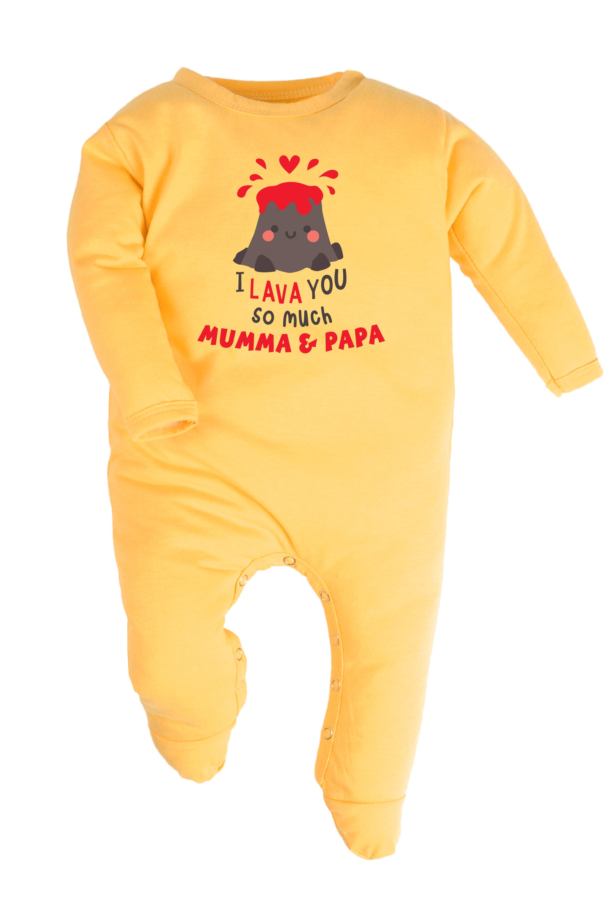 I Lava You So Much Baby Romper | Onesies