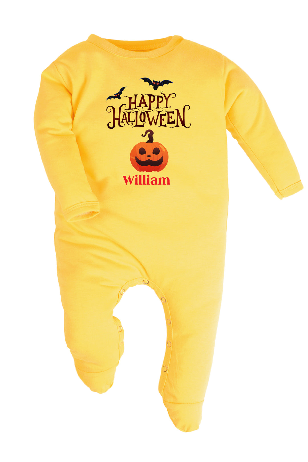 Happy Halloween Baby Romper | Onesies w/ Custom Name