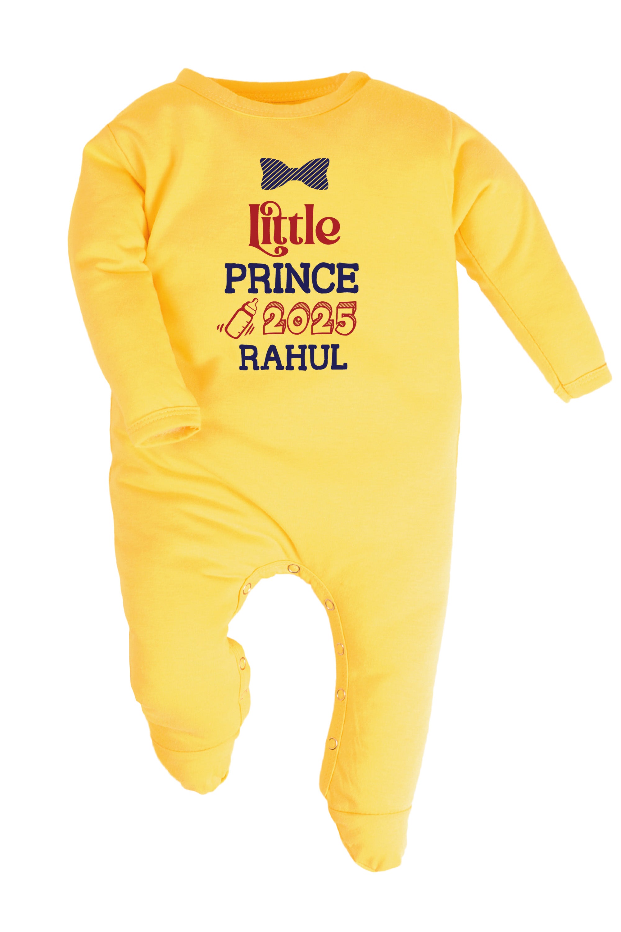 Little Prince 2025 Baby Romper | Onesies w/ Custom Name