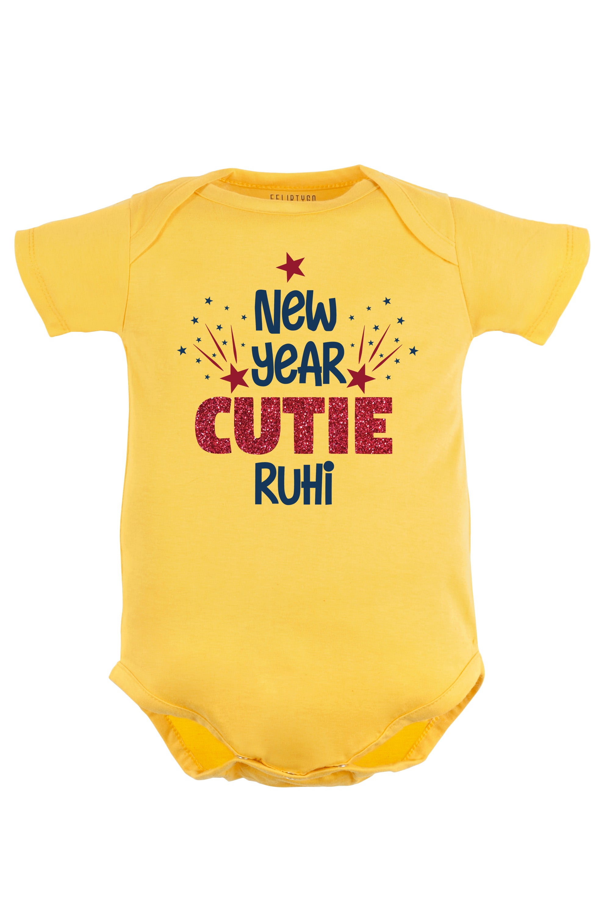 New Year Cutie Baby Romper | Onesies w/ Custom Name