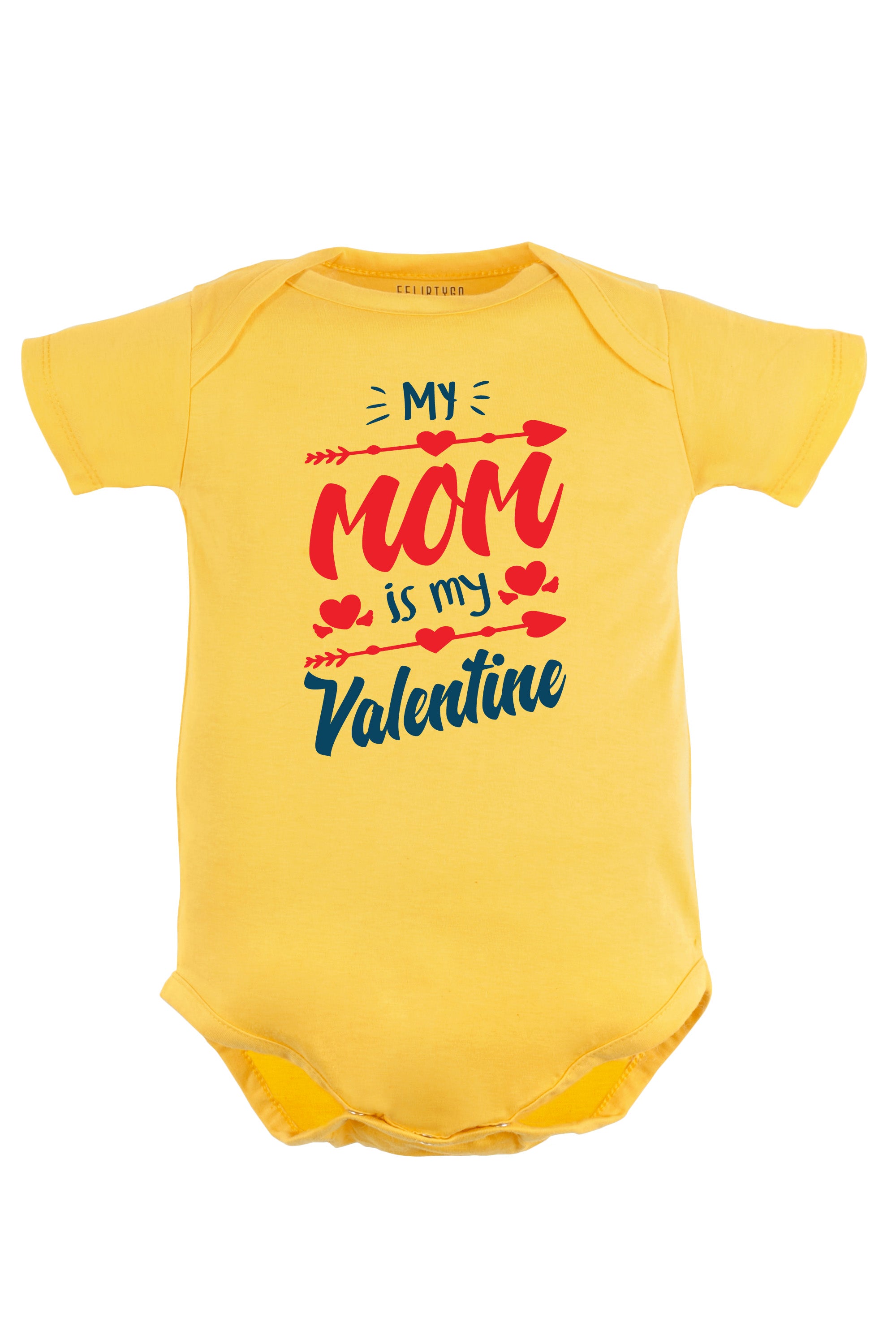 My Mom Is My Valentine Baby Romper | Onesies