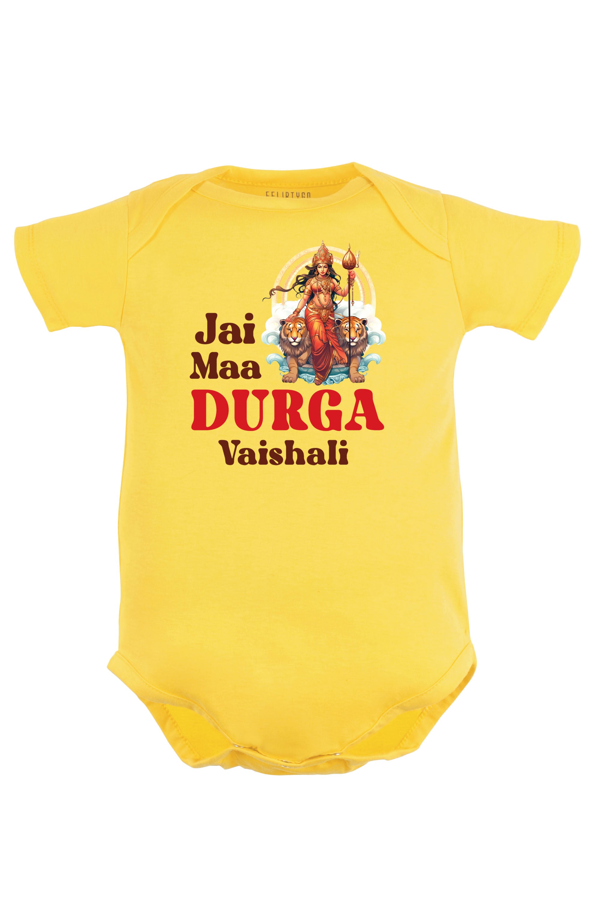 Jai Maa Durga Baby Romper | Onesies w/ Custom Name