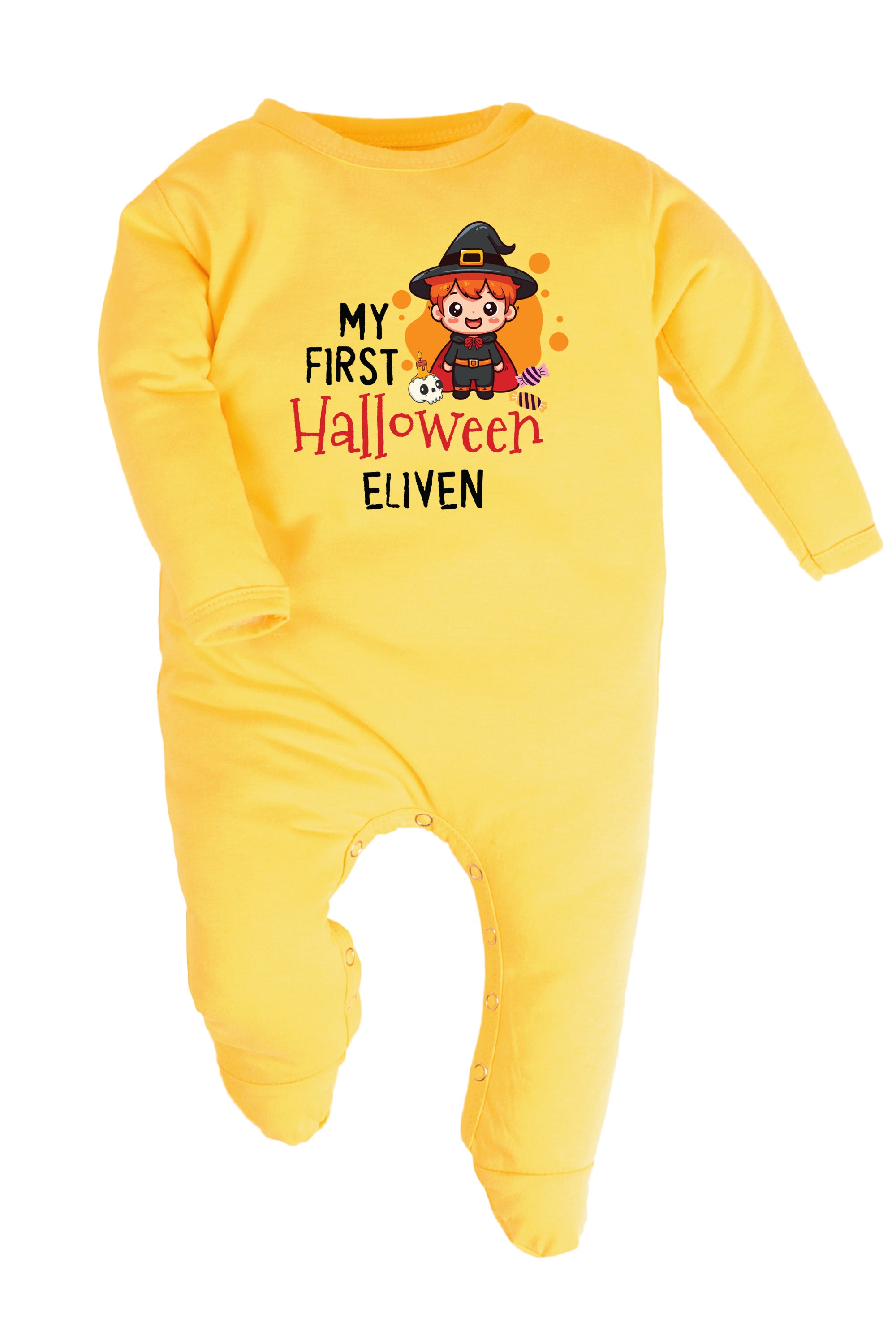 My First Halloween Baby Romper | Onesies w/ Custom Name