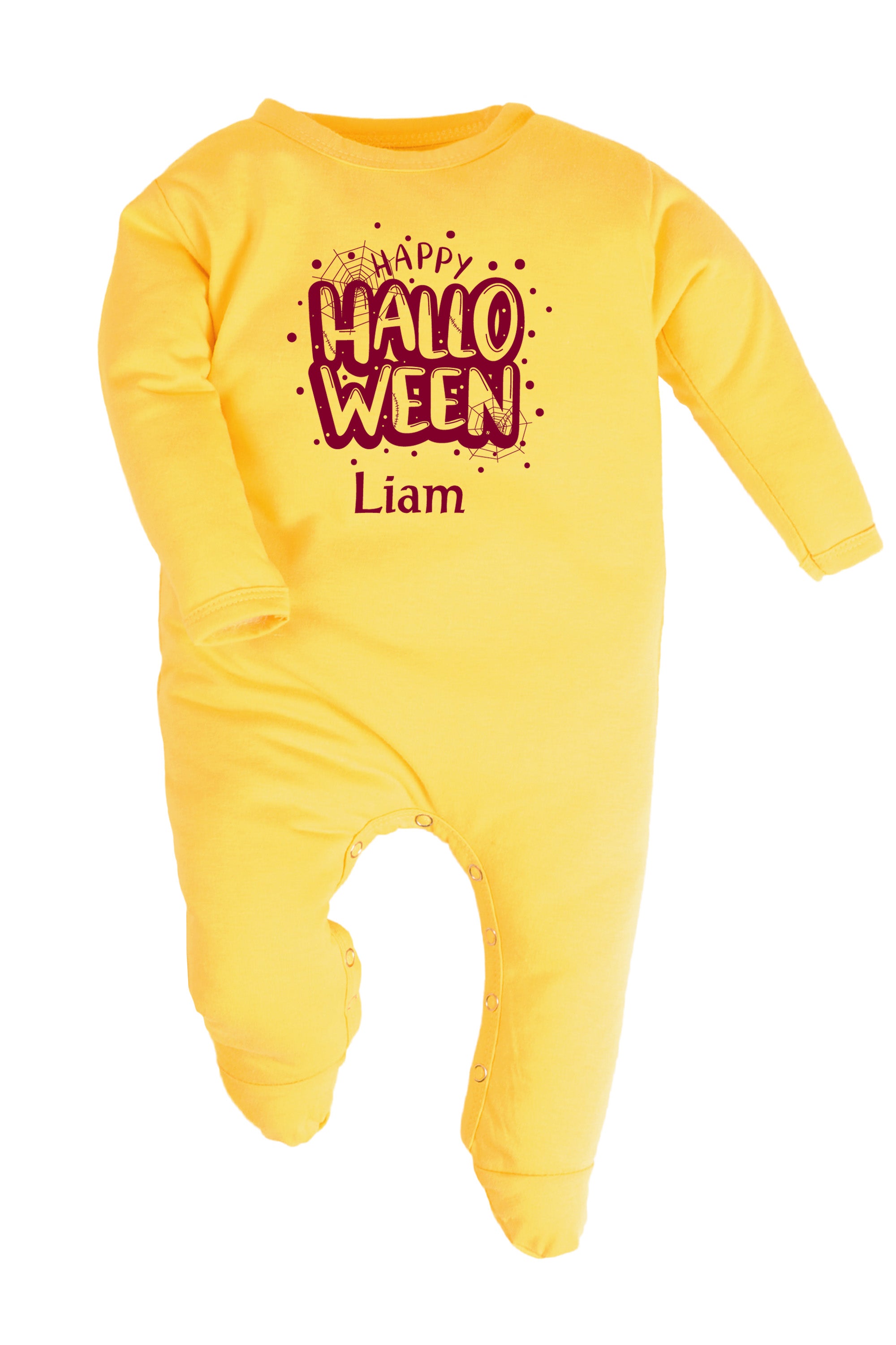 Happy Halloween Baby Romper | Onesies w/ Custom Name