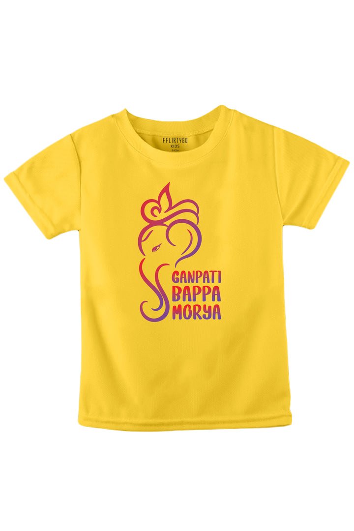 Ganpati Bappa Morya Kids T Shirt