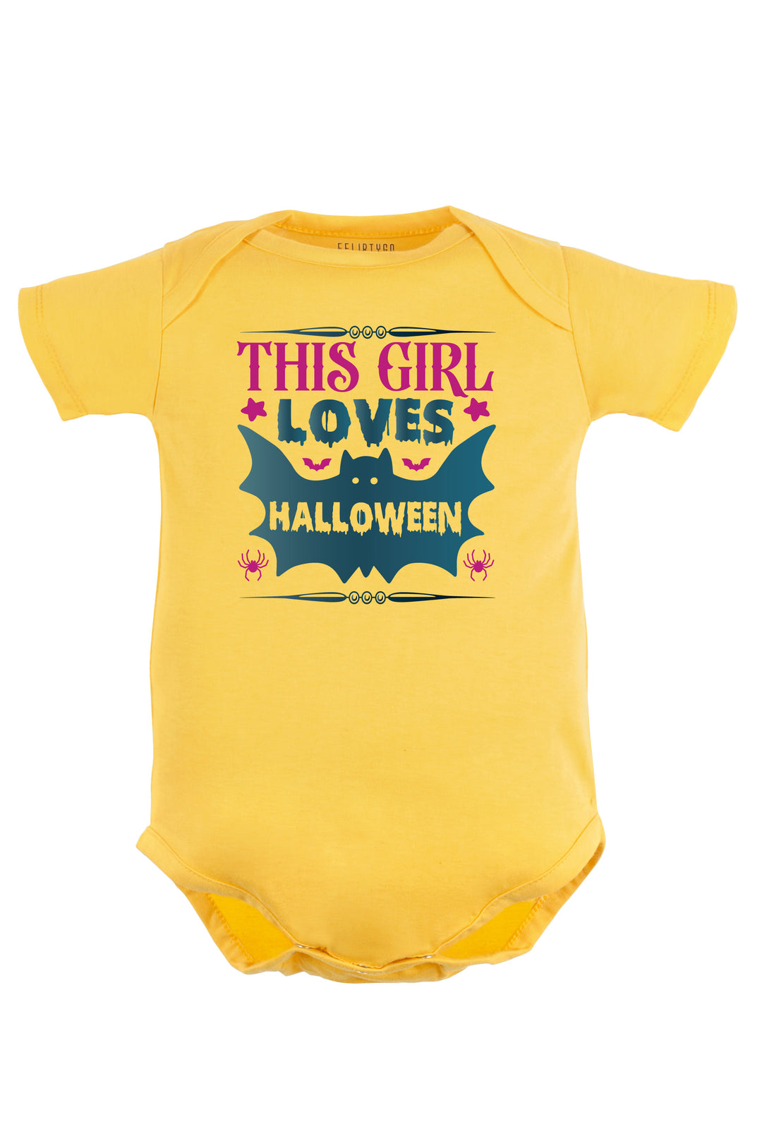 This Girl Loves Halloween Baby Romper | Onesies