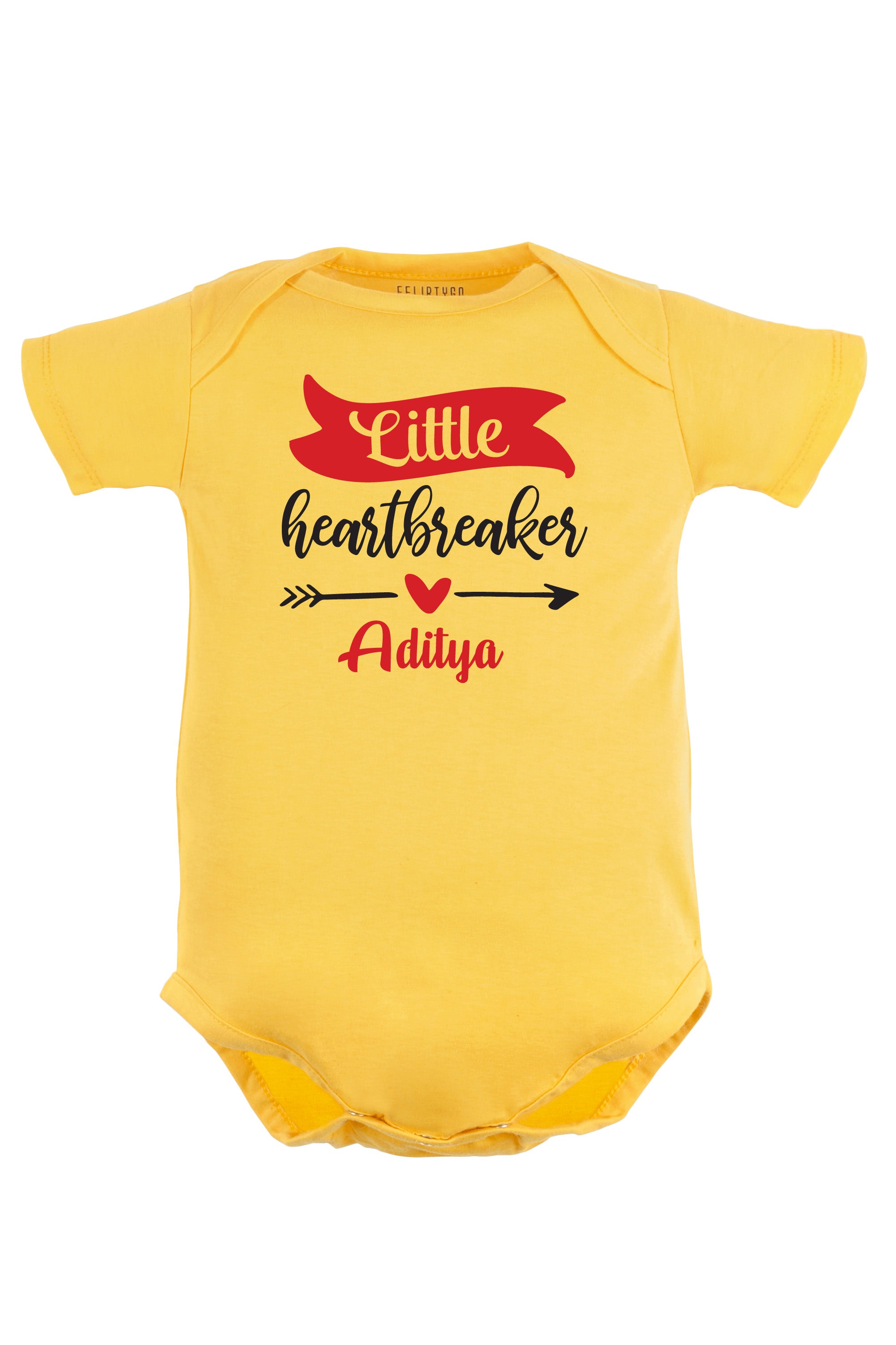 Little Heart Breaker Baby Romper | Onesies w/ Custom Name