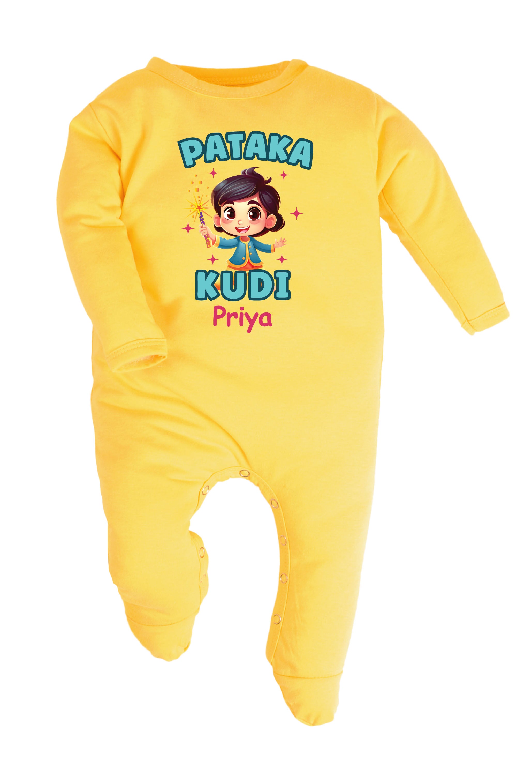 Pataka Kudi Baby Romper | Onesies w/ Custom Name