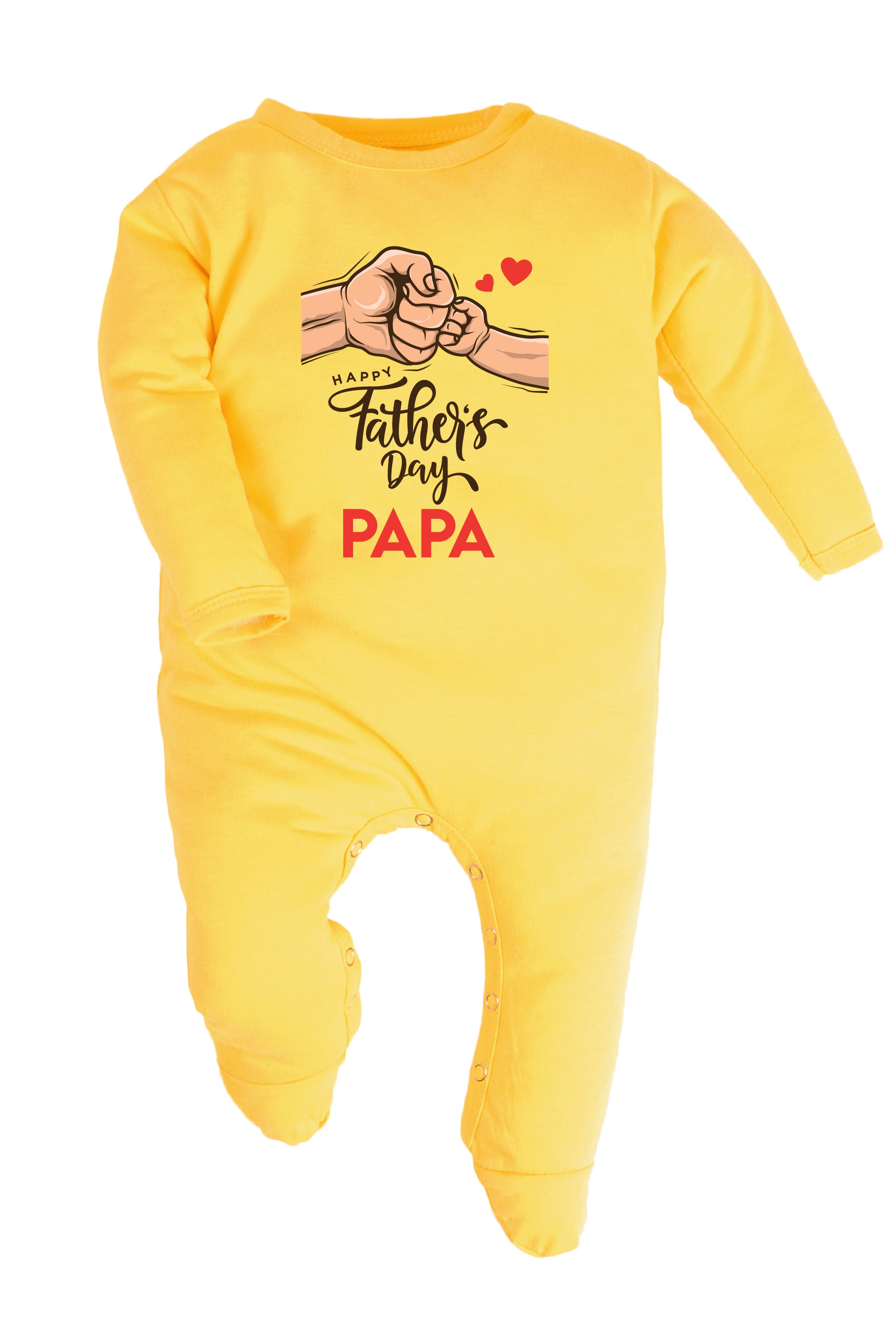 Happy Father's Day Papa Baby Romper | Onesies