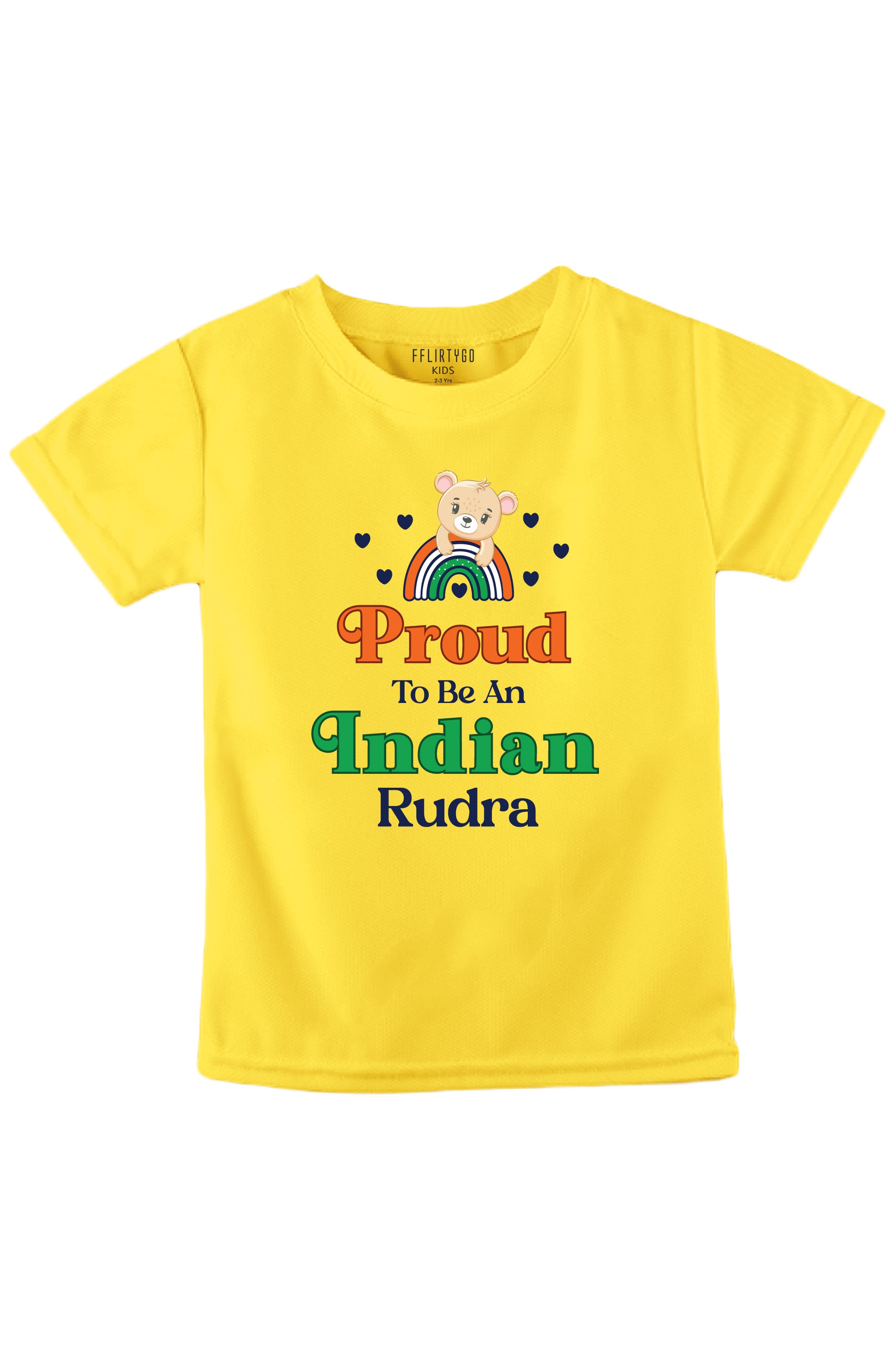 Proud To Be An Indian Kids T Shirt w/ Custom Name