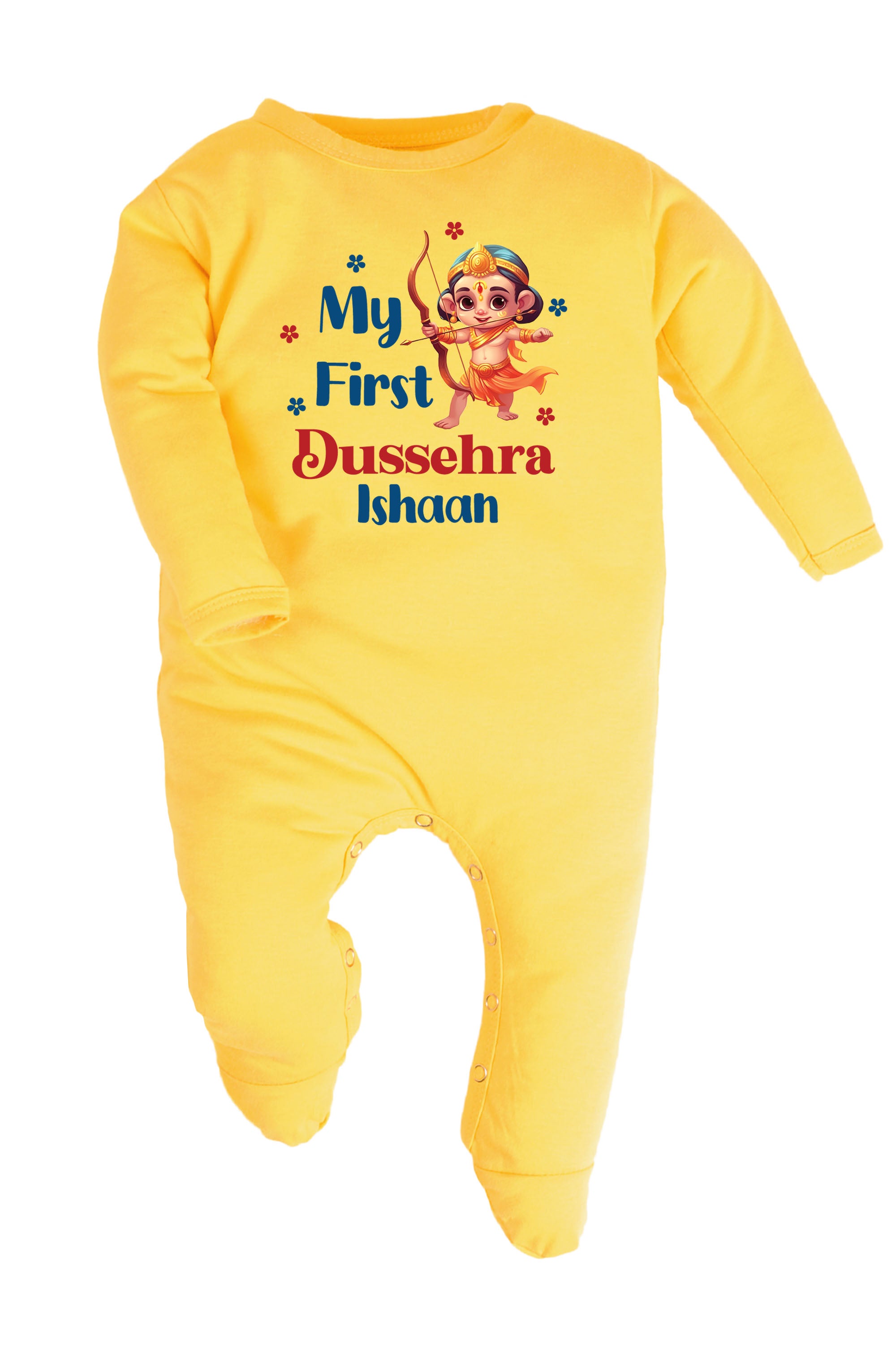 My First Dussehra Baby Romper | Onesies w/ Custom Name