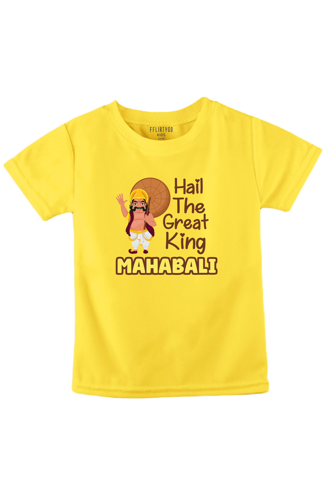 Hail The Great King Mahabali Kids T Shirt