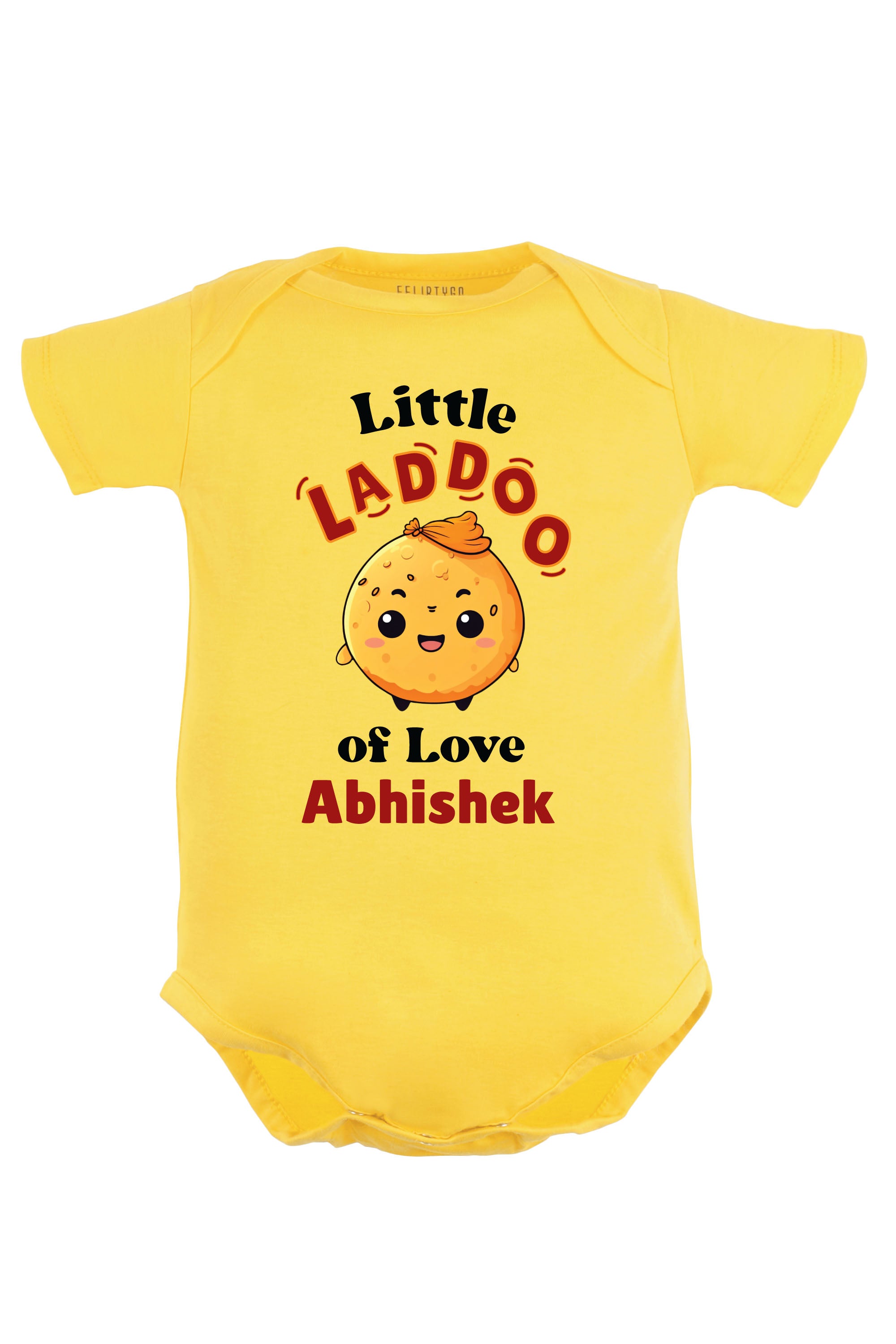 Little Laddoo Of Love Baby Romper | Onesies w/ Custom Name