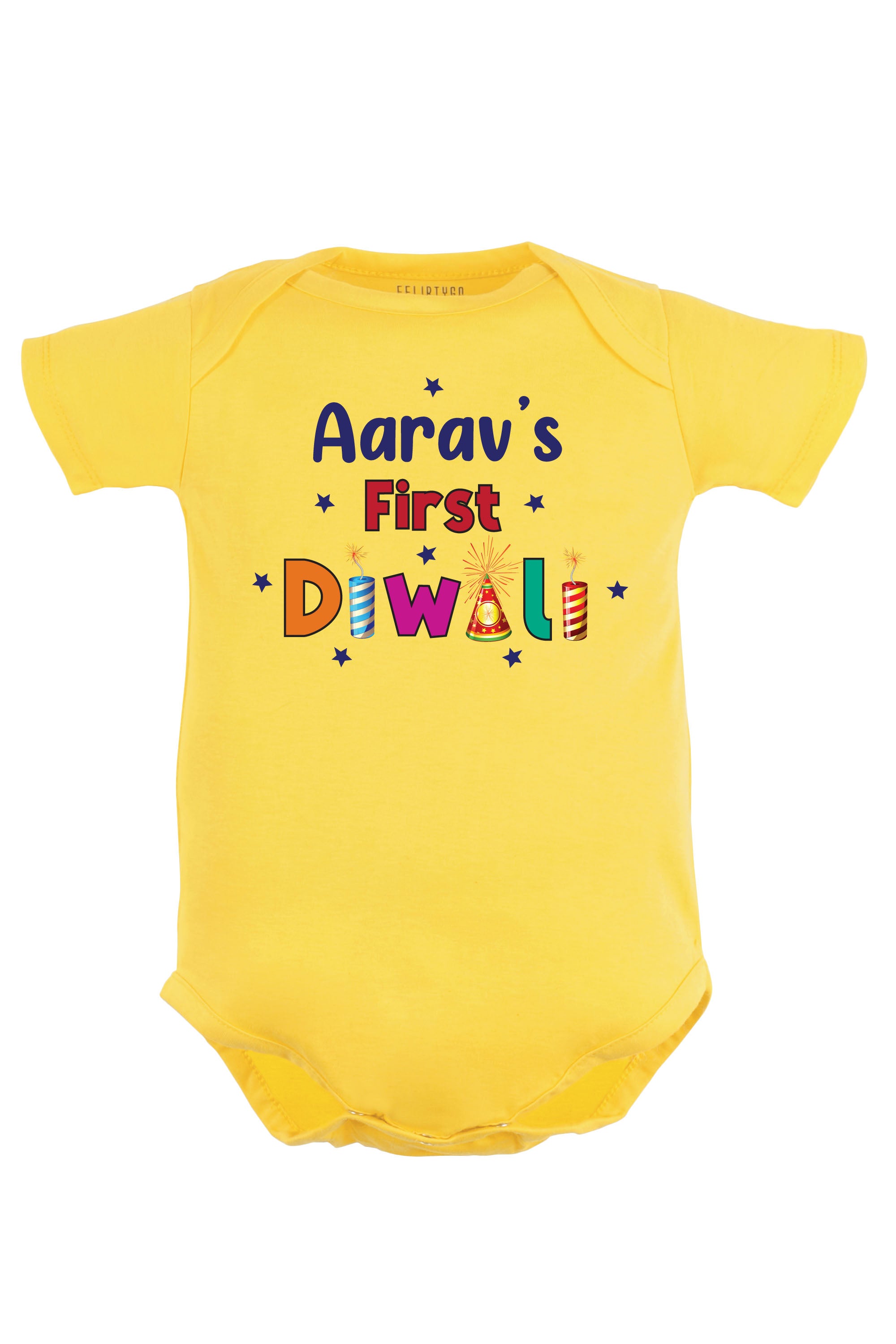 My First Diwali Baby Romper | Onesies w/ Custom Name