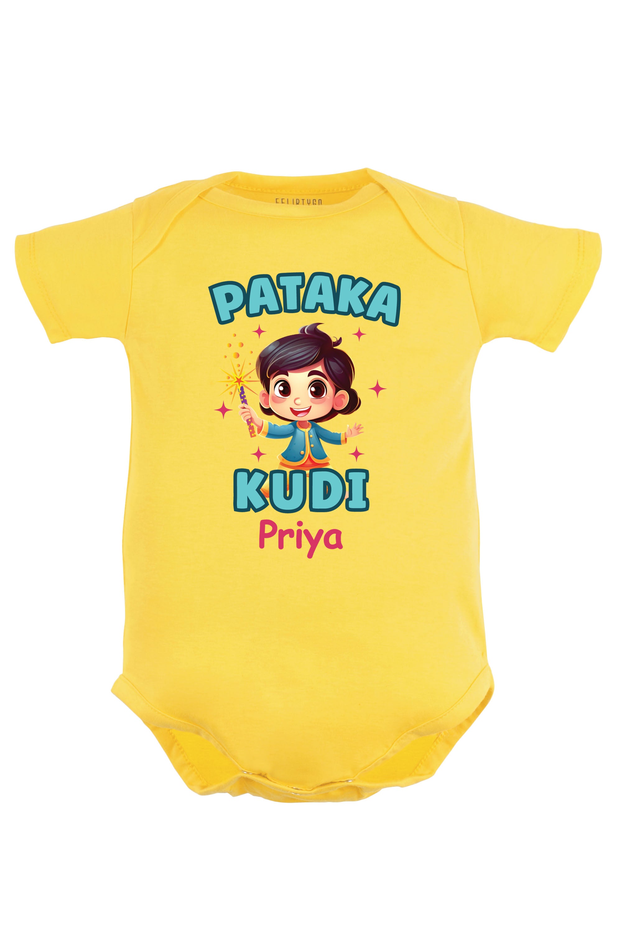 Pataka Kudi Baby Romper | Onesies w/ Custom Name