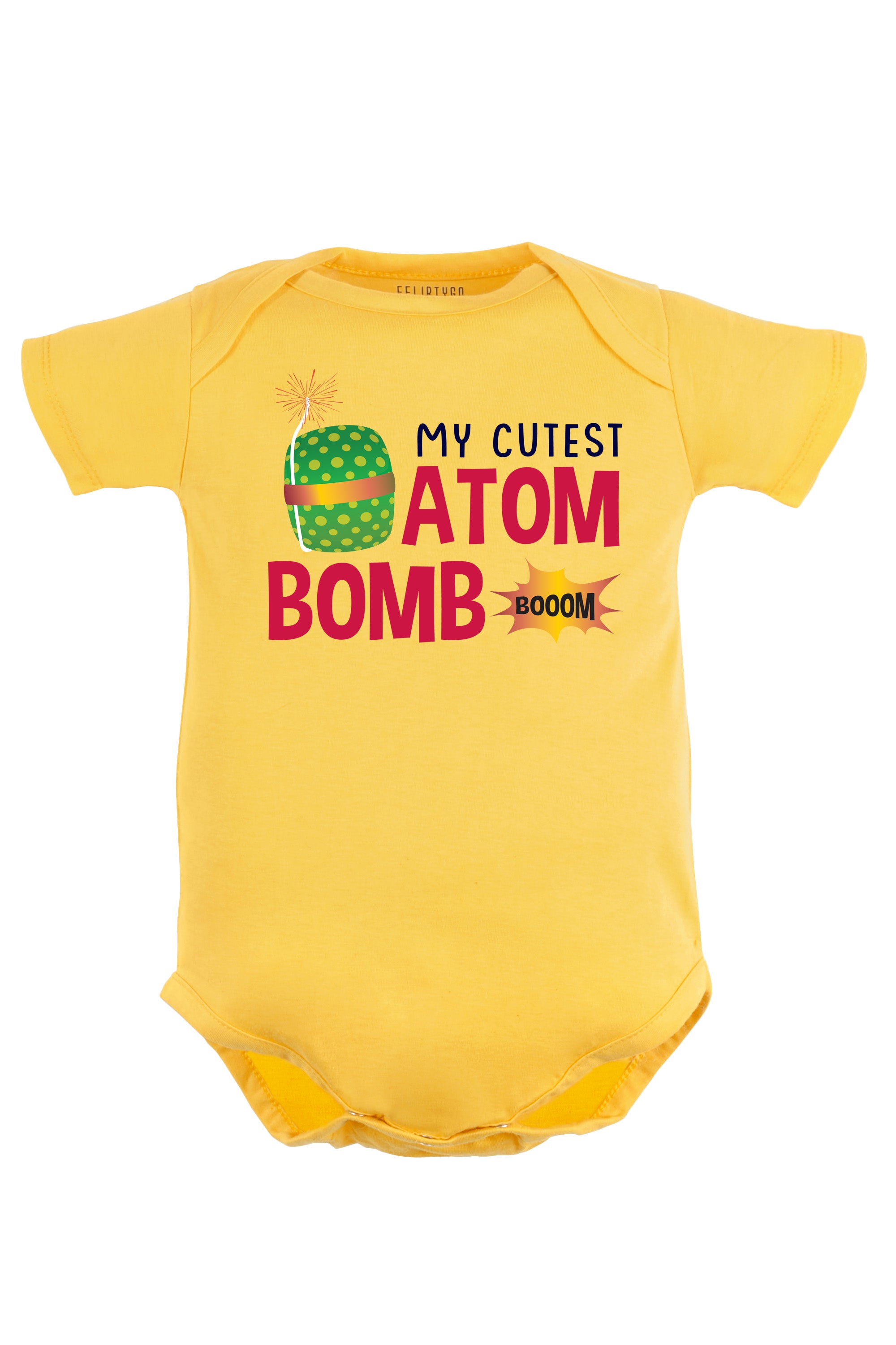 My Cutest Atom Bomb Baby Romper | Onesies