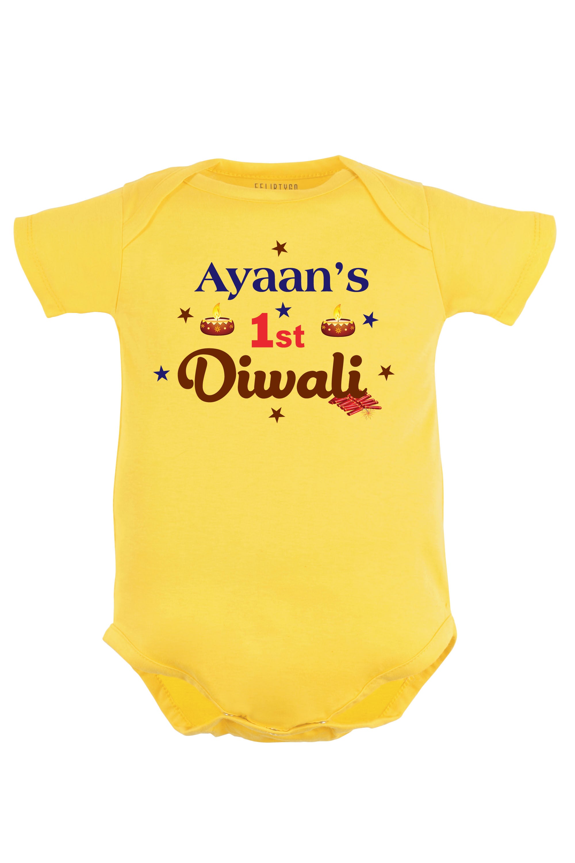 My 1st Diwali Baby Romper | Onesies w/ Custom Name