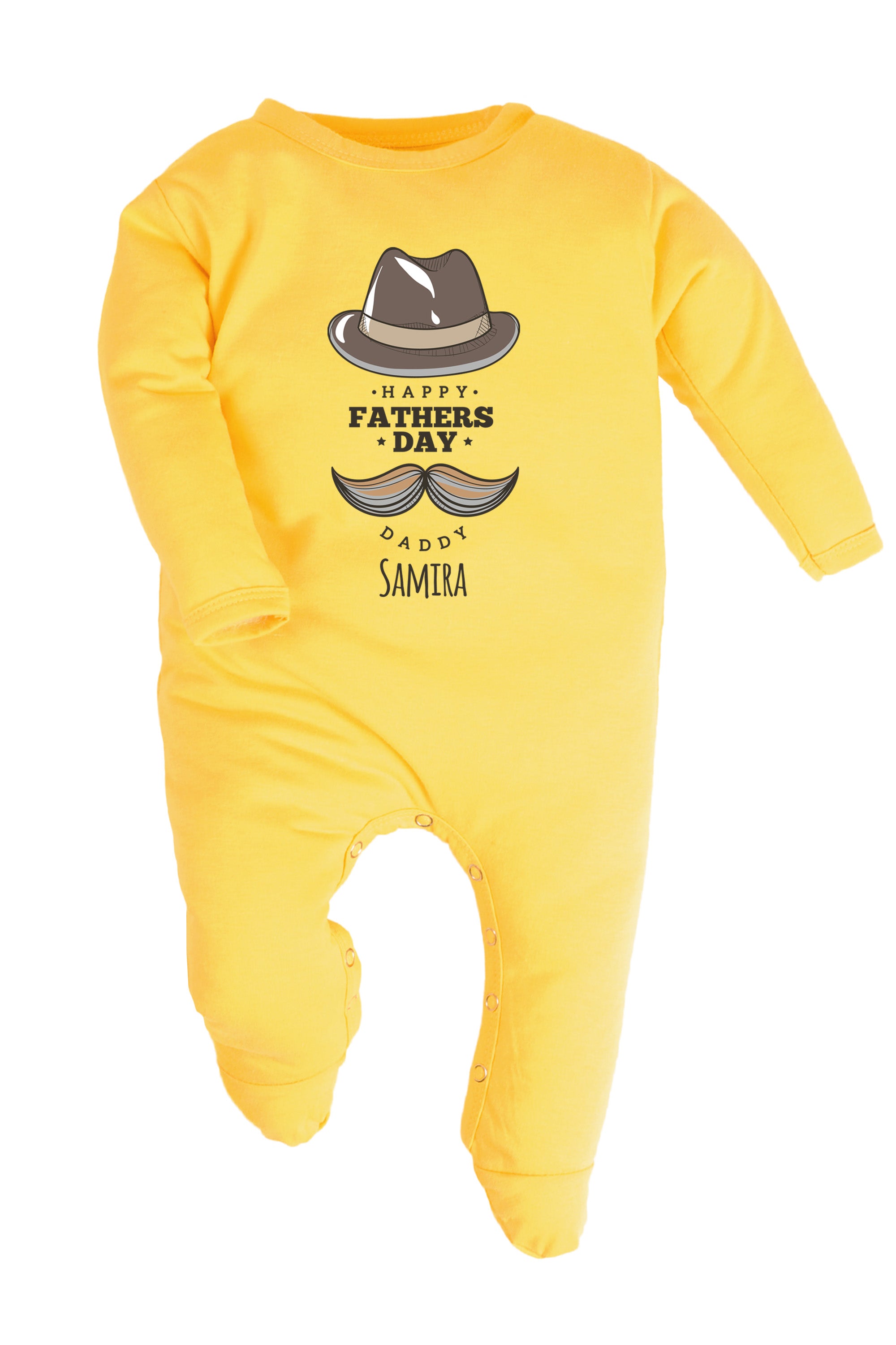 Happy Father's Day Daddy Baby Romper | Onesies w/ Custom Name