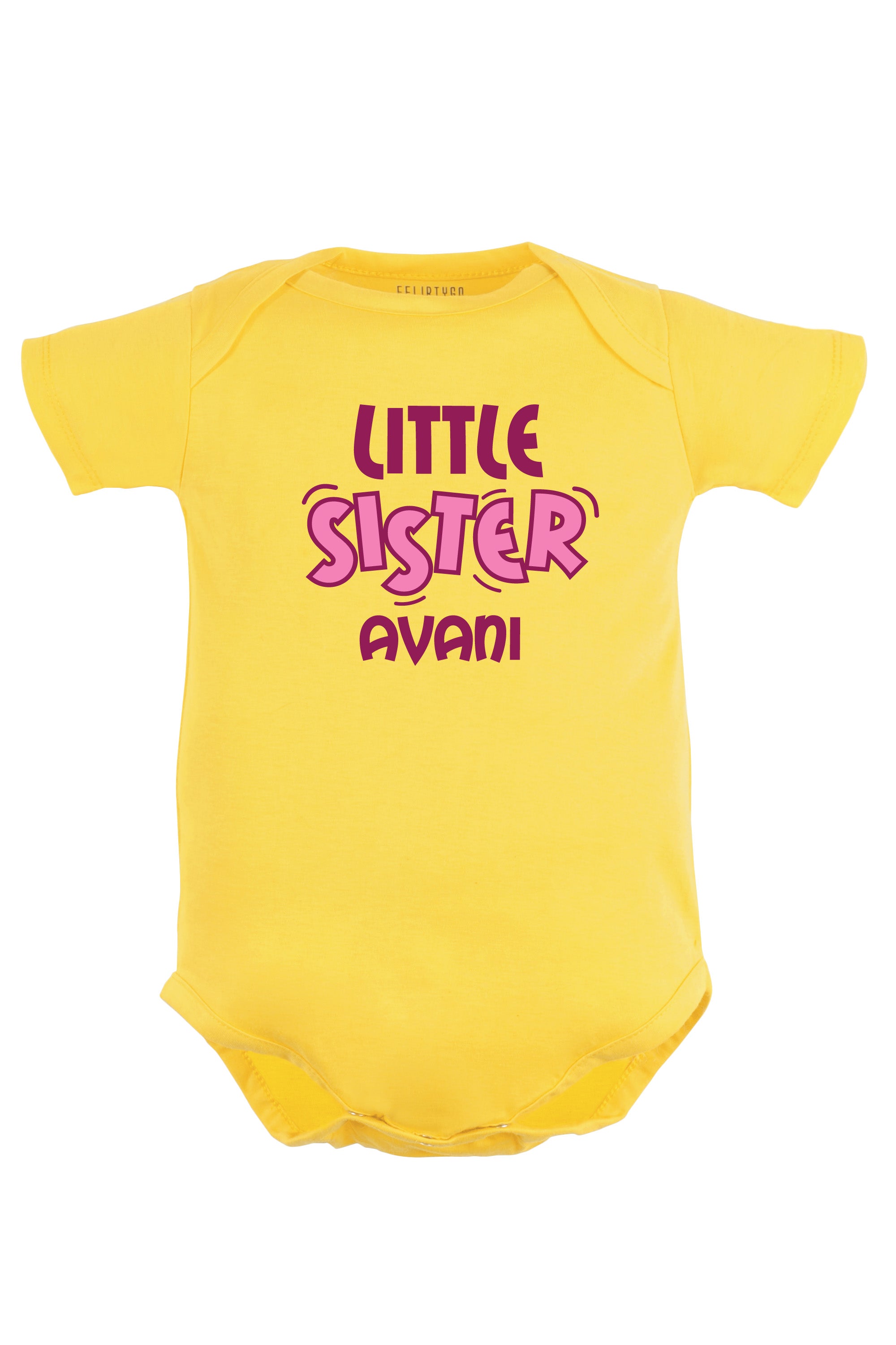 Little Sister Baby Romper | Onesies w/ Custom Name