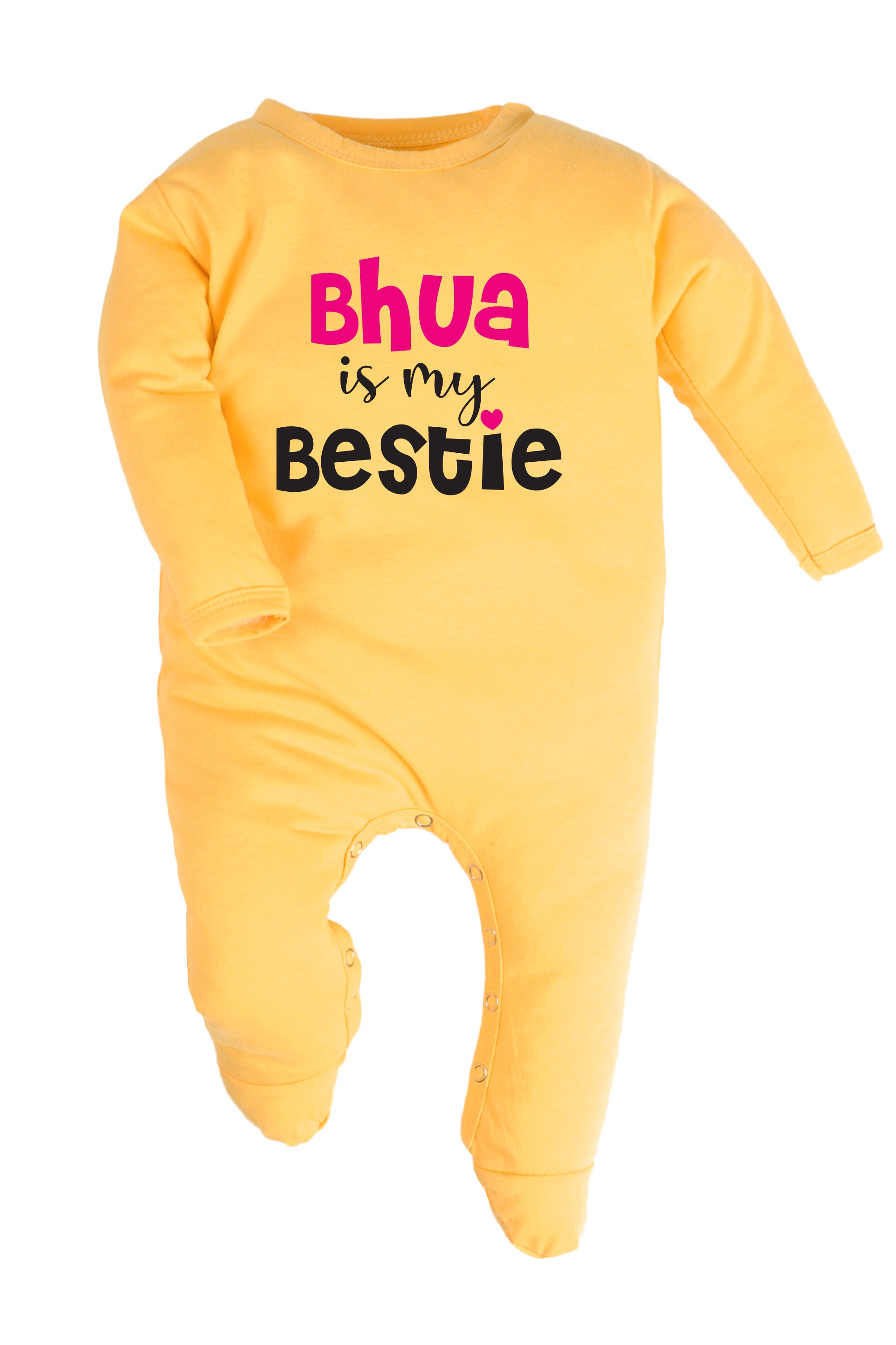 Bhua Is My Bestie Baby Romper | Onesies