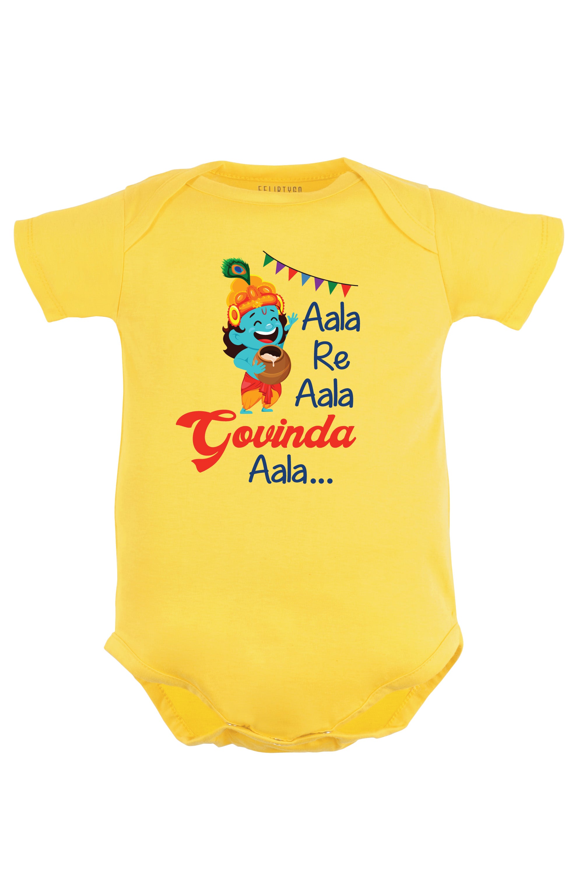 Aala Re Aala Govinda Aala Baby Romper | Onesies