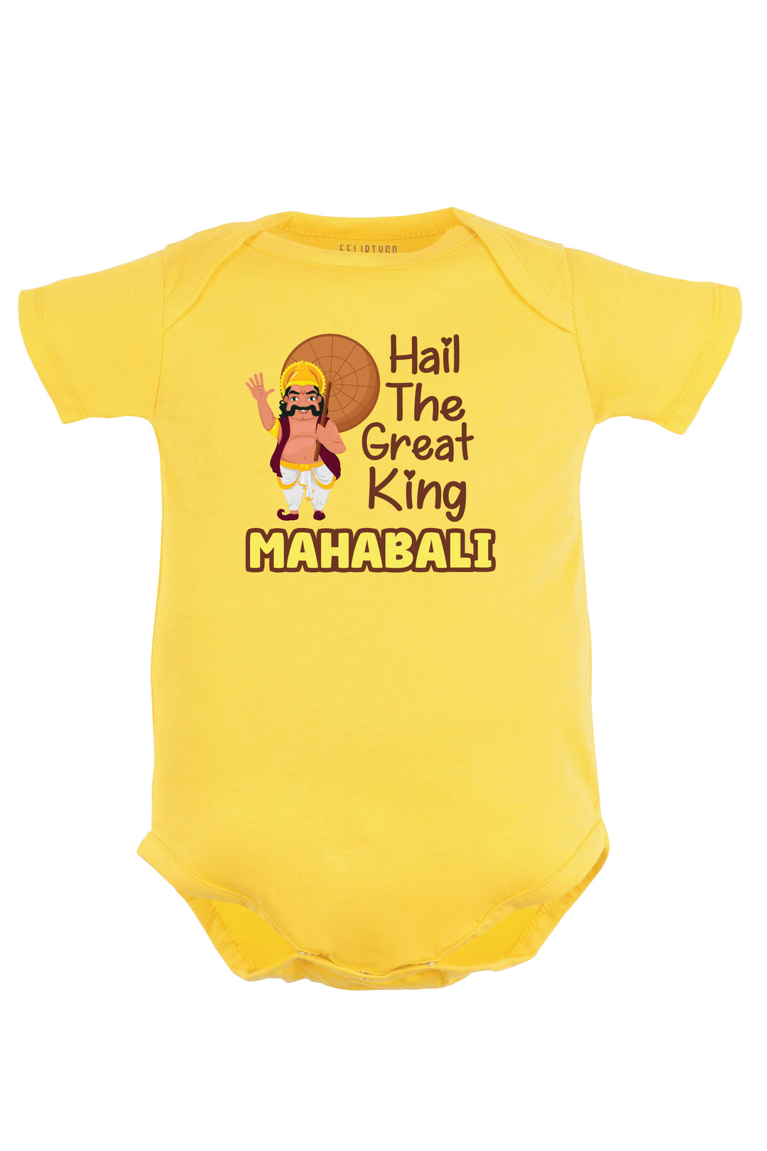 Hail The Great King Mahabali Baby Romper | Onesies