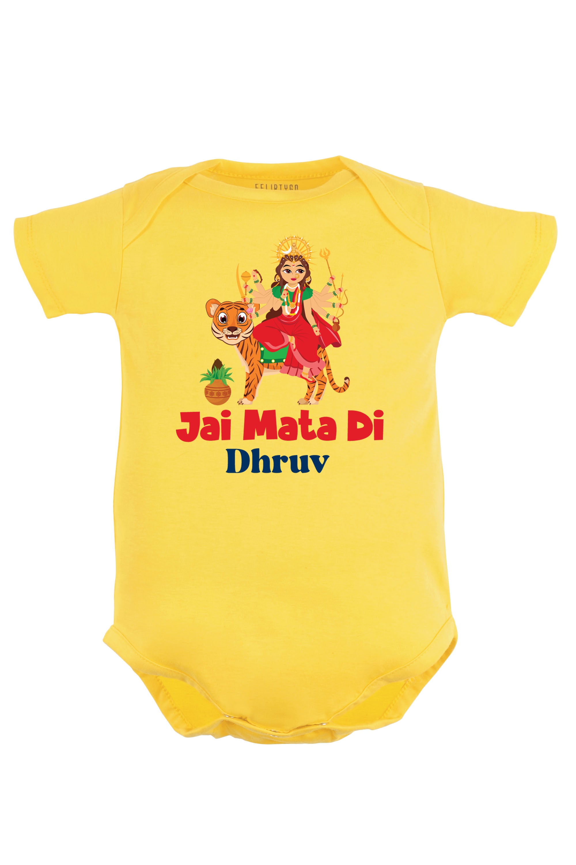 Jai Mata Di Baby Romper | Onesies w/ Custom Name