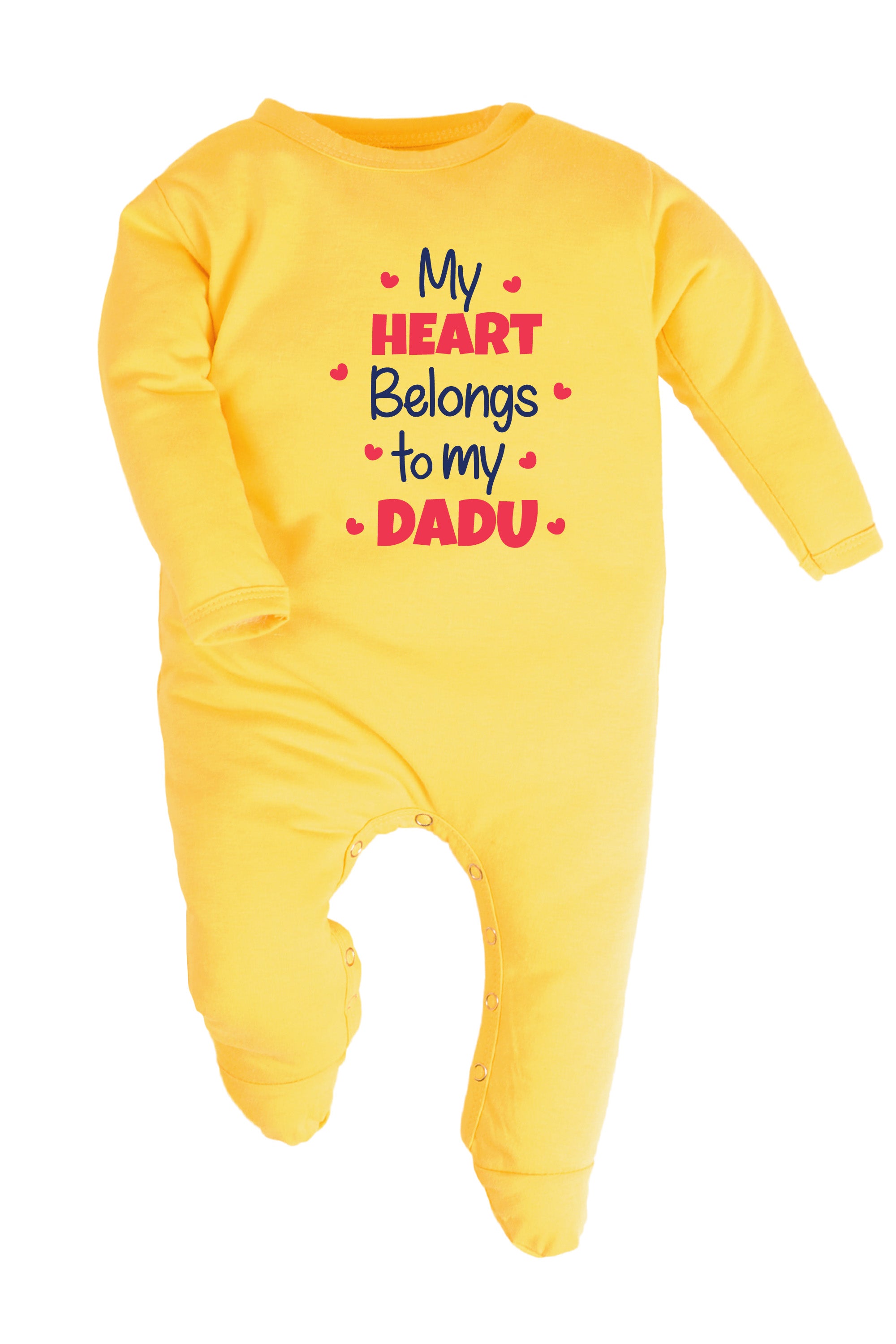 My Heart Belongs to My Dadu Baby Romper | Onesies