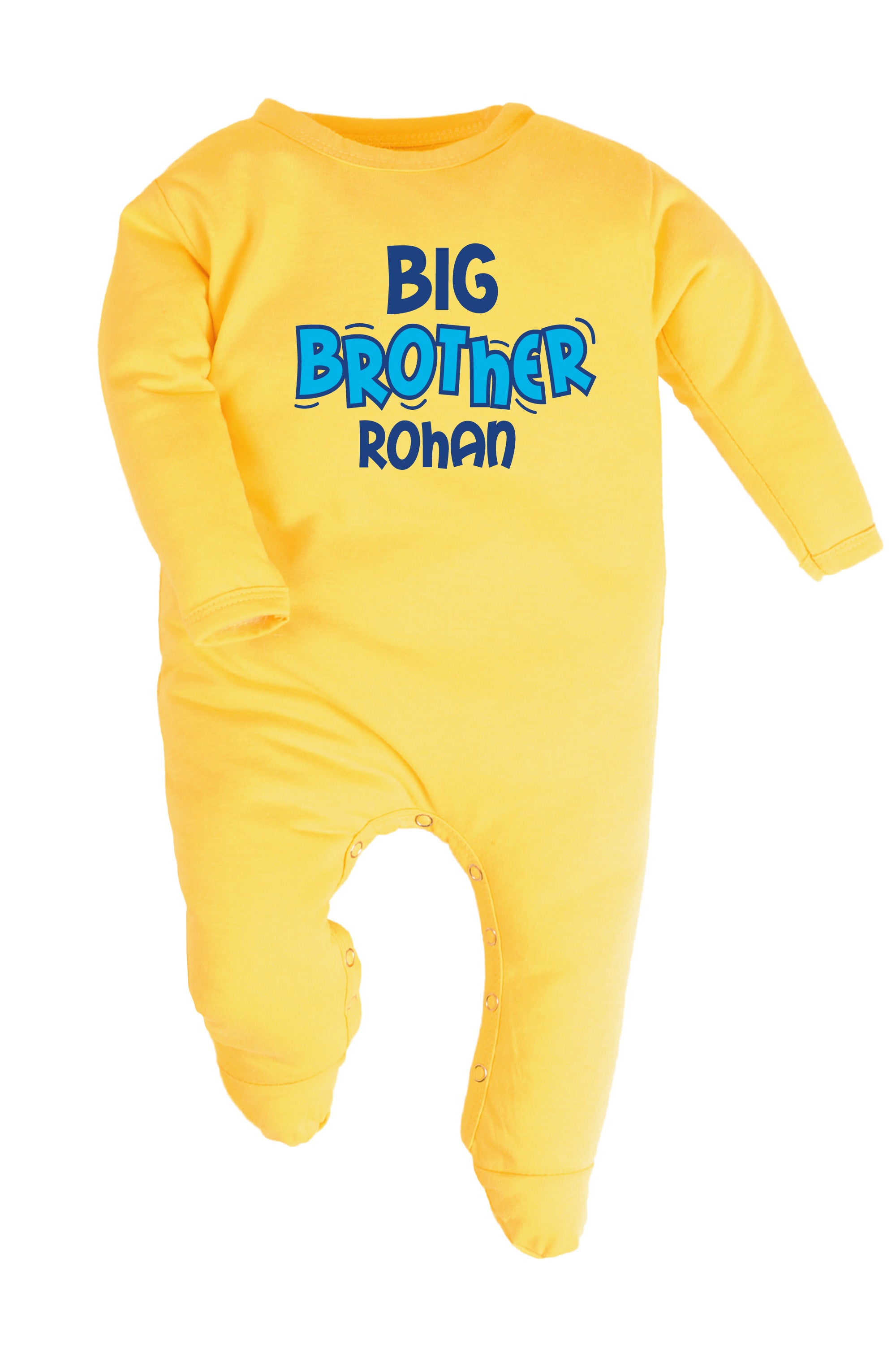 Big Brother Baby Romper | Onesies w/ Custom Name