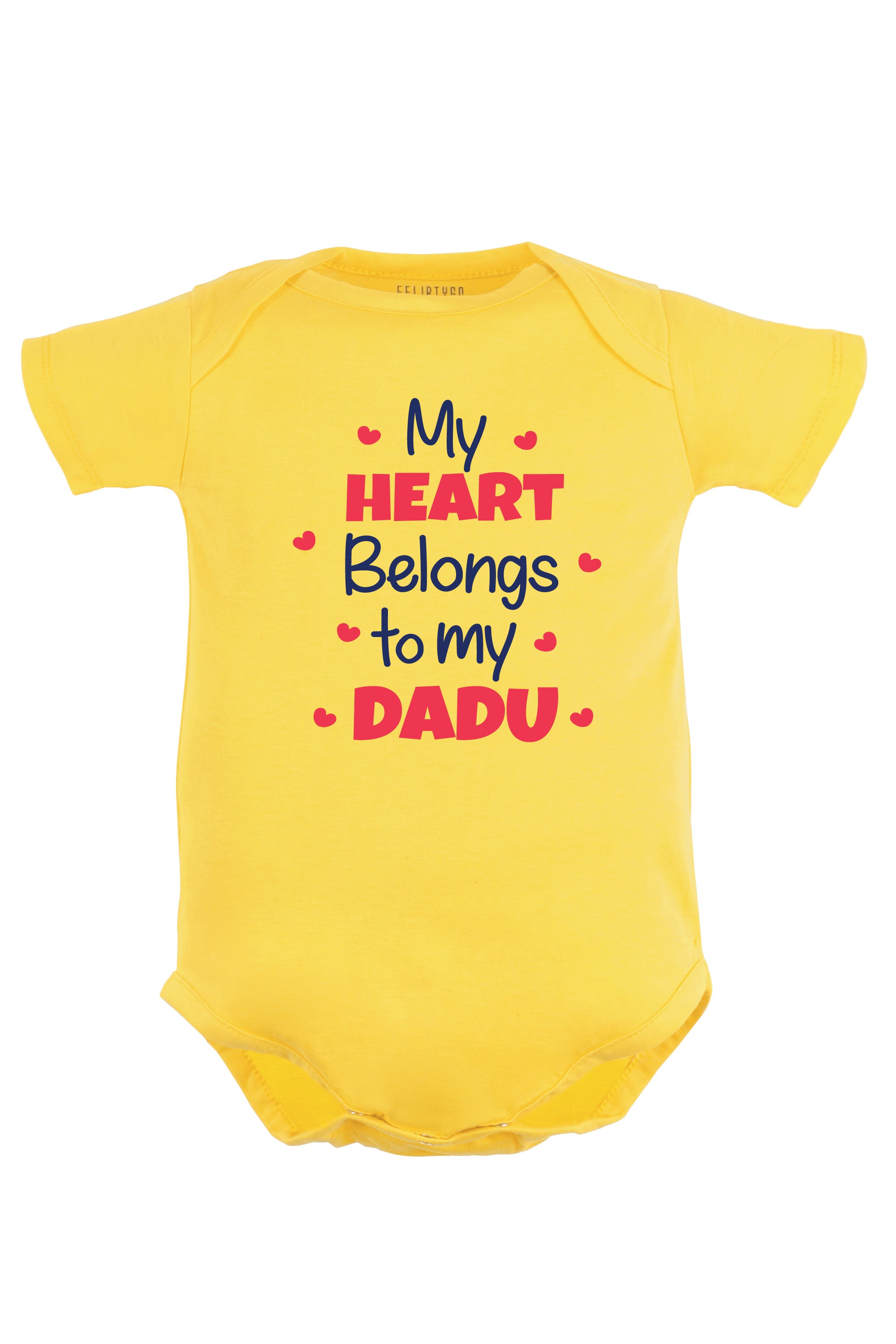 My Heart Belongs to My Dadu Baby Romper | Onesies