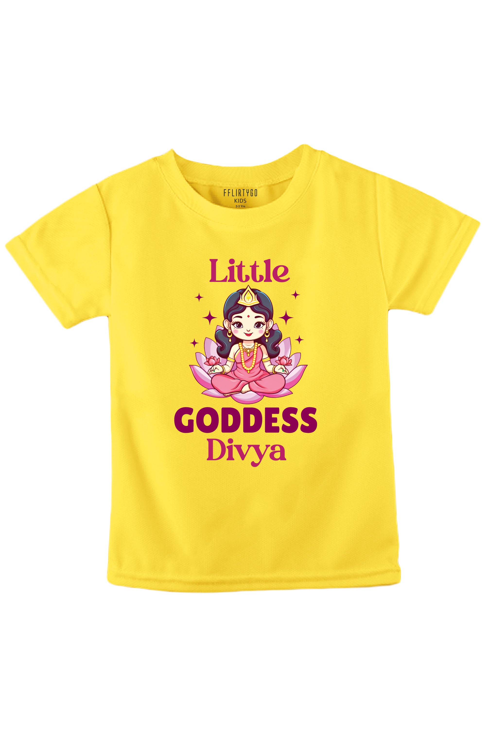 Little Goddess Kids T Shirt w/ Custom Name