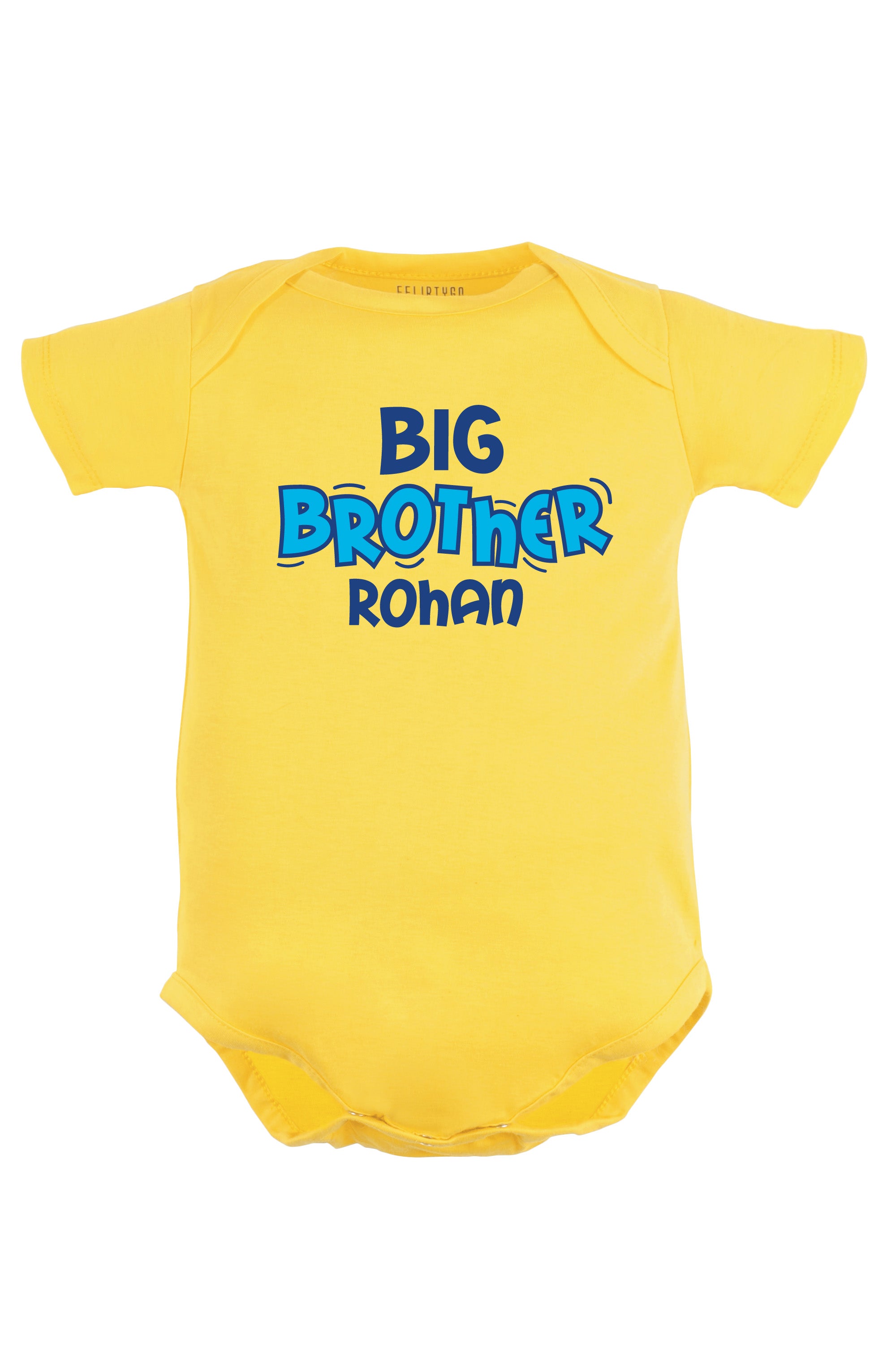 Big Brother Baby Romper | Onesies w/ Custom Name