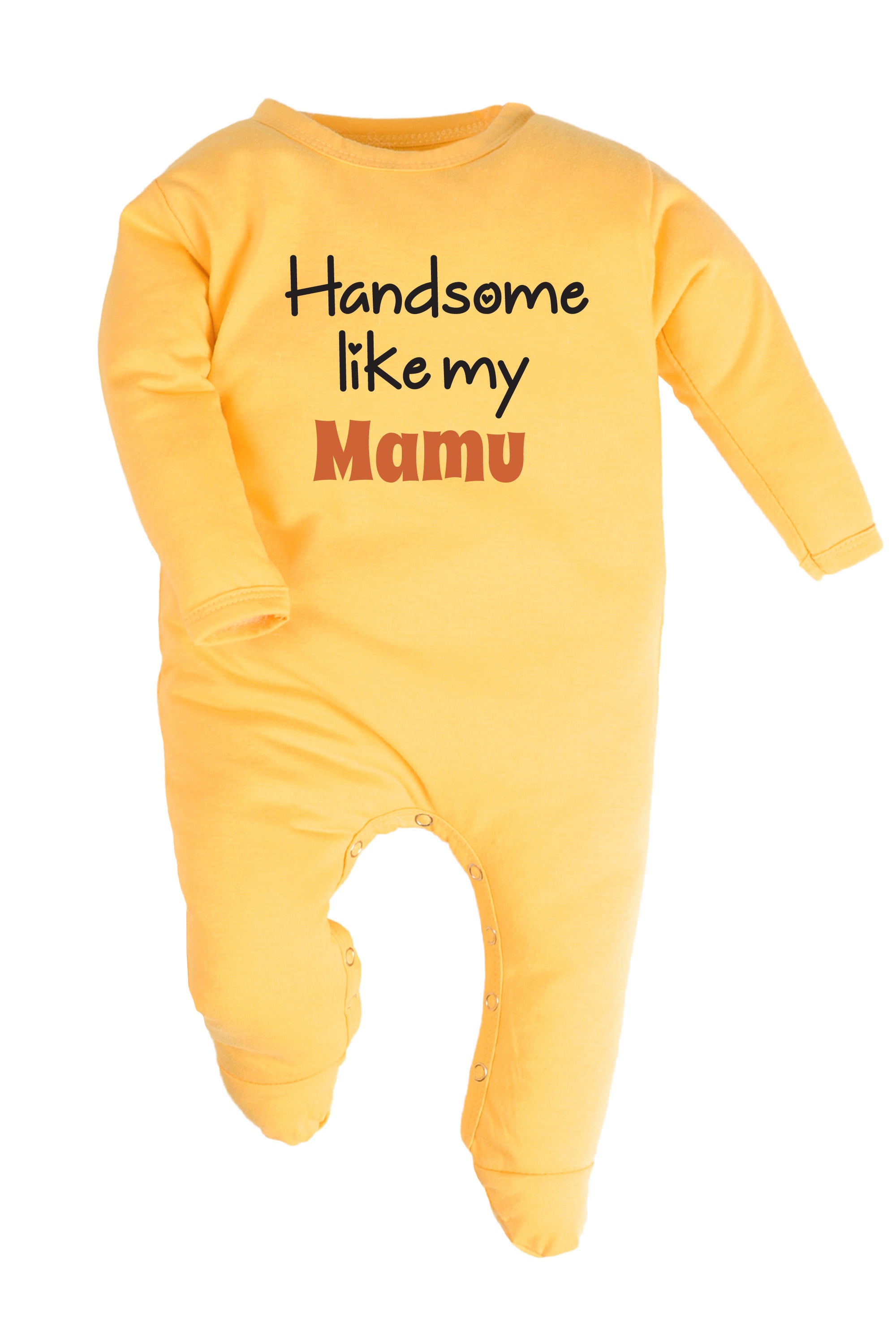 Handsome Like My Mamu Baby Romper | Onesies