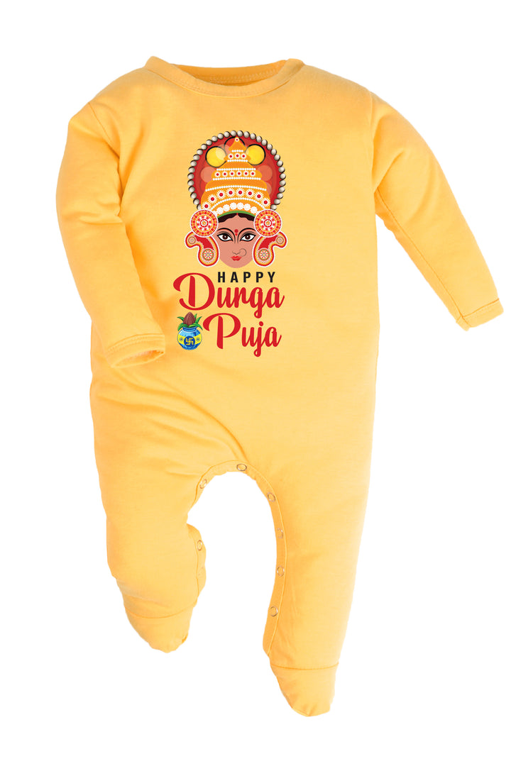 Happy Durga Puja Baby Romper | Onesies