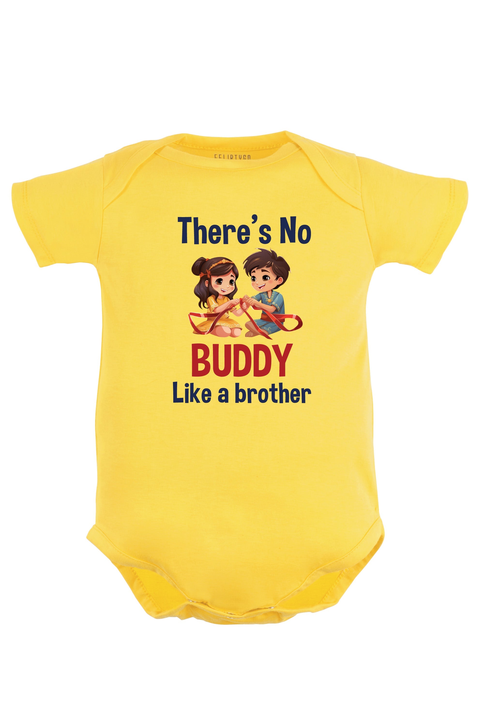 There's No Buddy Like a Brother Baby Romper | Onesies