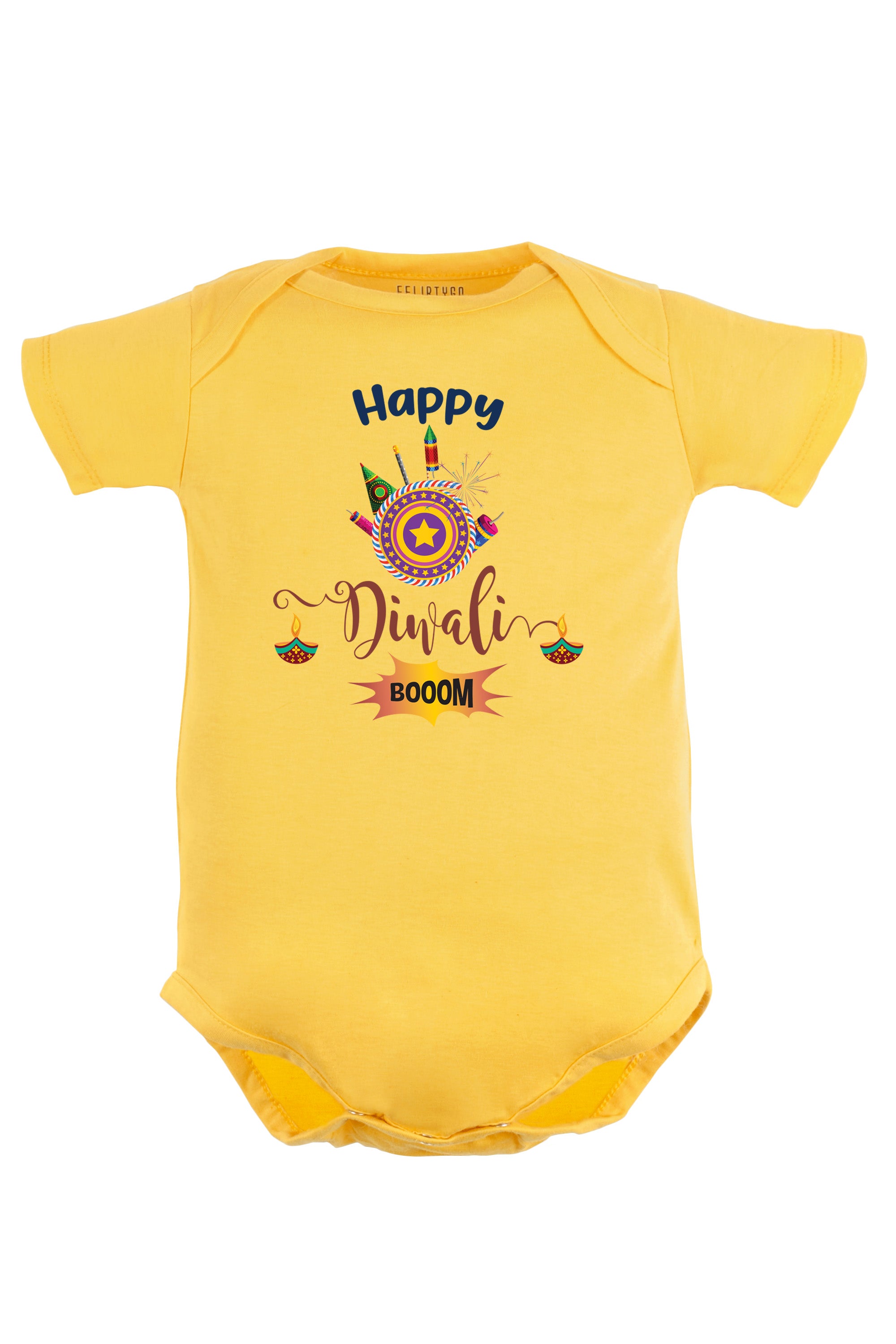 Happy Diwali Booom Baby Romper | Onesies